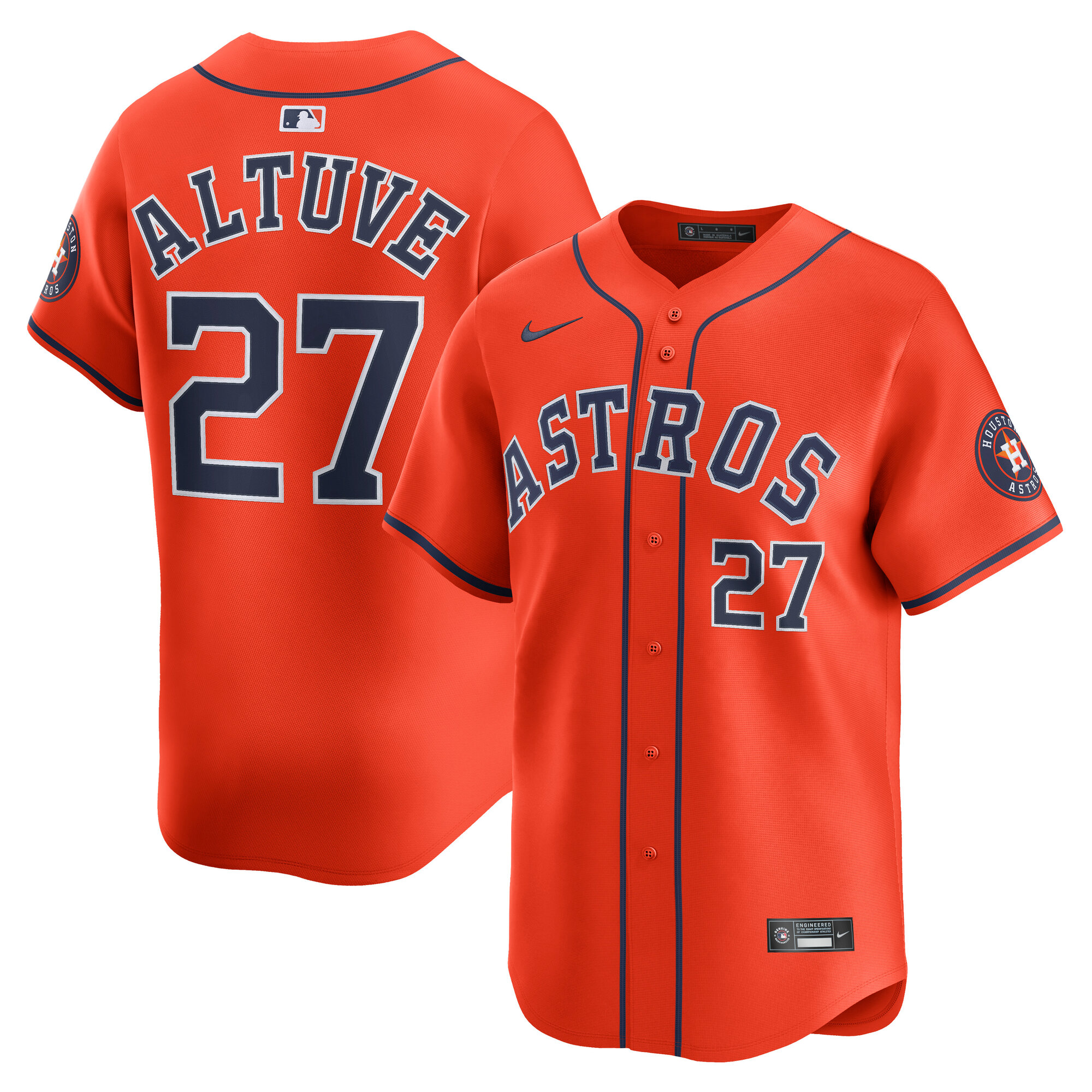 Jose Altuve Houston Astros Alternate Limited Player Jersey