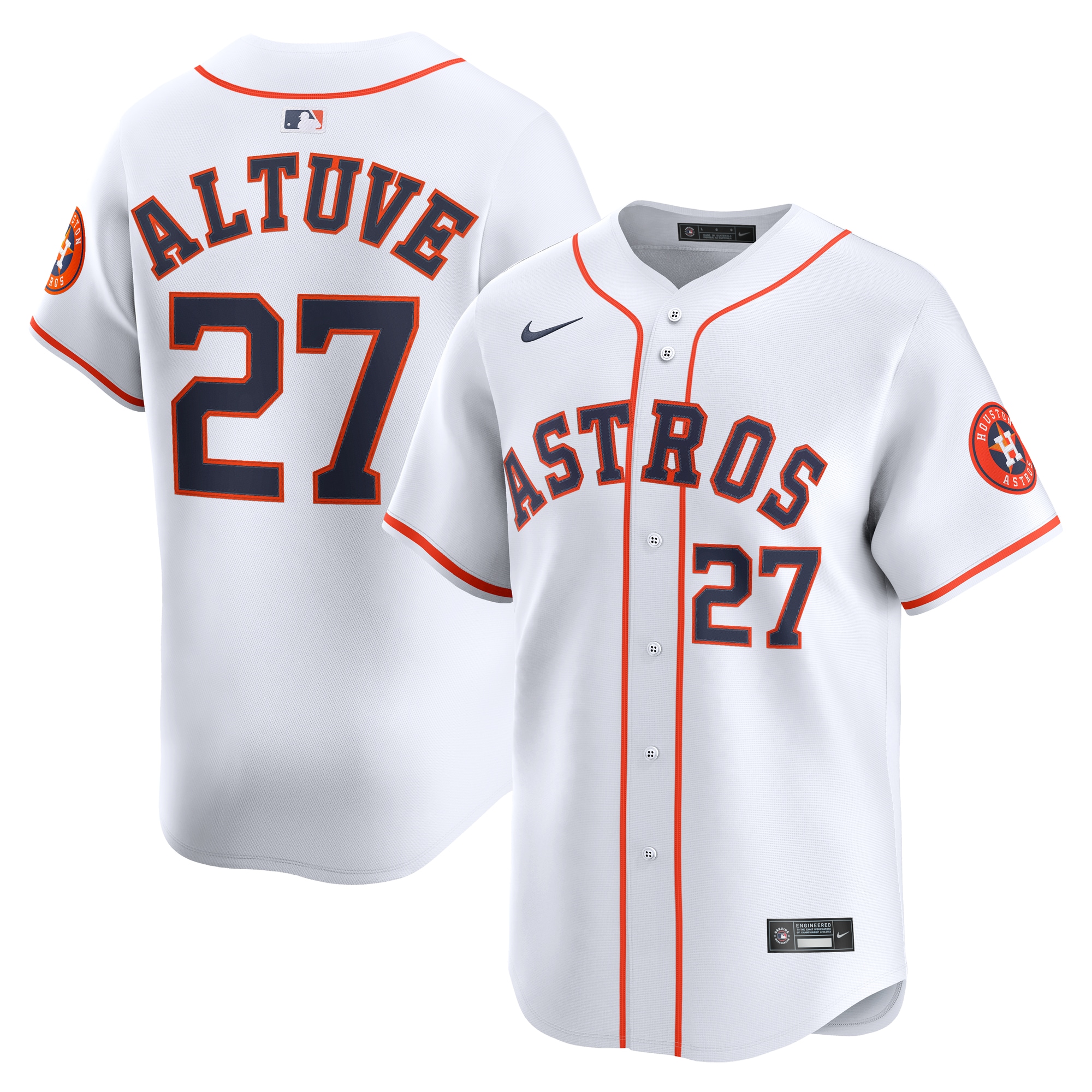 Jose Altuve Houston Astros Home Limited Player Jersey