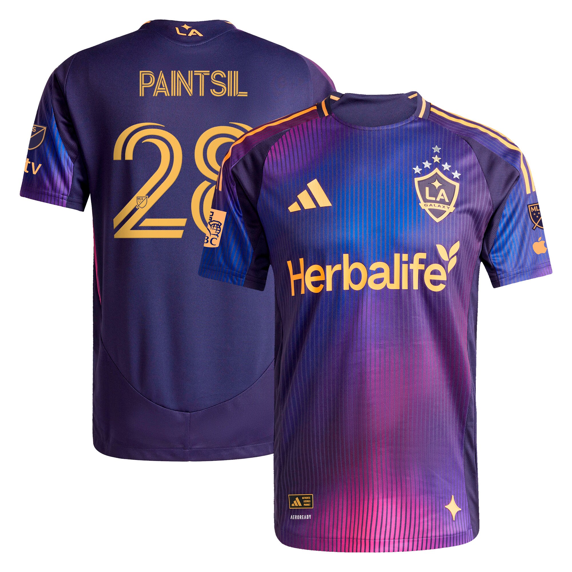 Joseph Paintsil LA Galaxy 2025 RIZON On-Field Jersey – Navy
