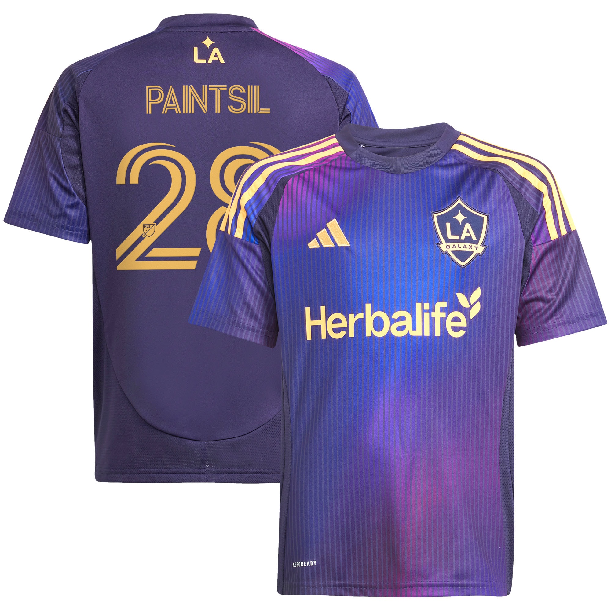 Joseph Paintsil LA Galaxy Youth 2025 RIZON Jersey - Navy