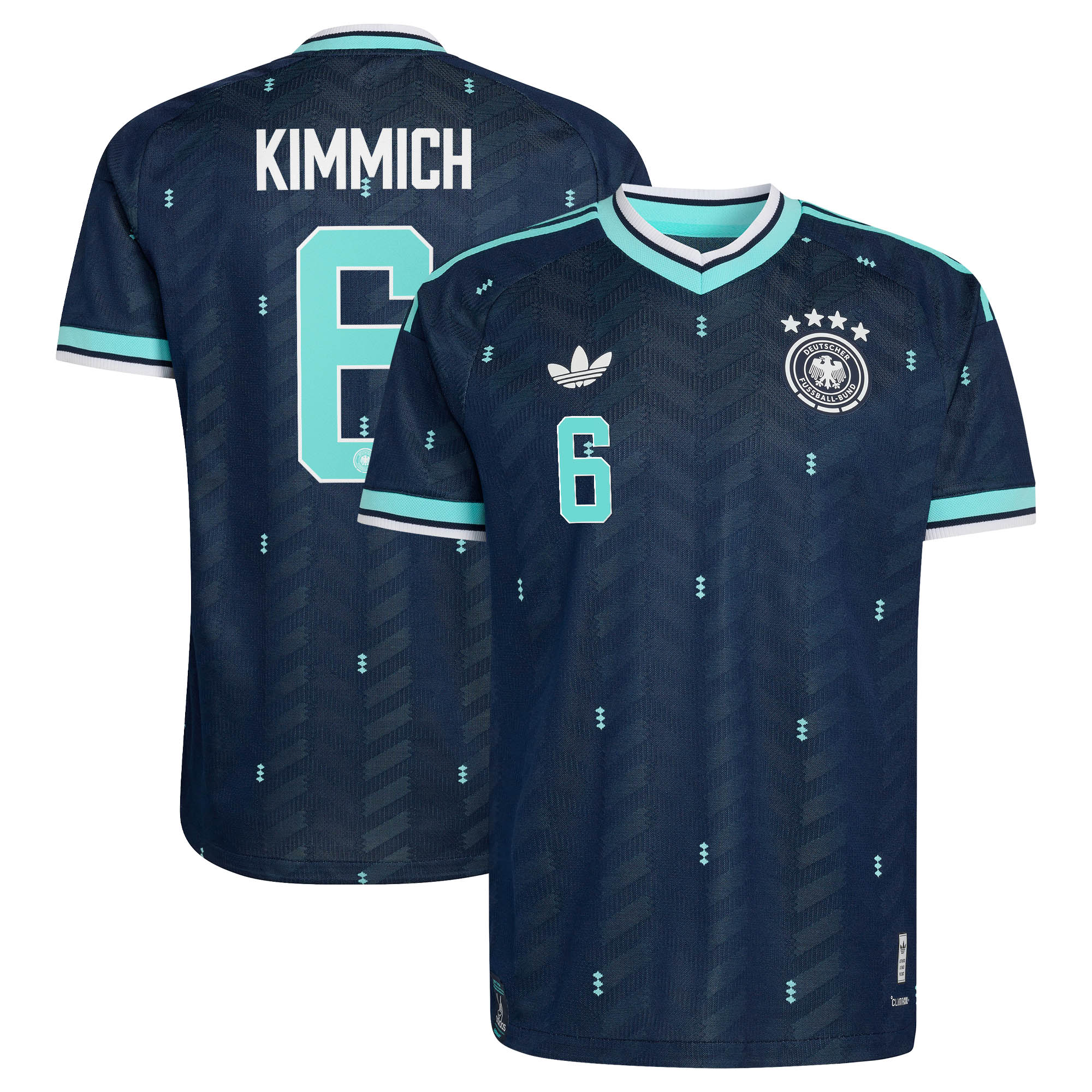 Joshua Kimmich Germany National Team 2026 Away On-Field Jersey - Navy