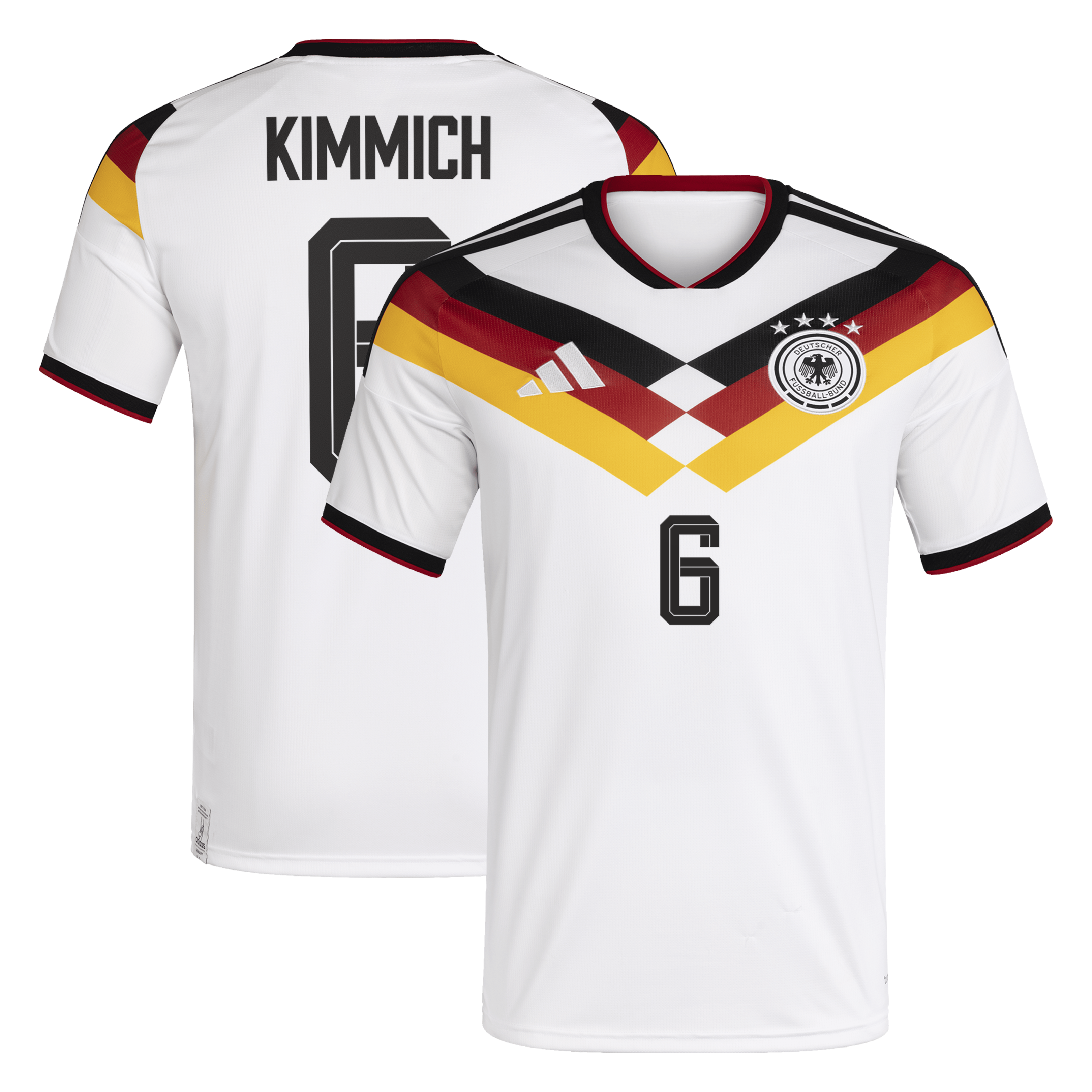 Joshua Kimmich Germany National Team 2026 Home Jersey - White
