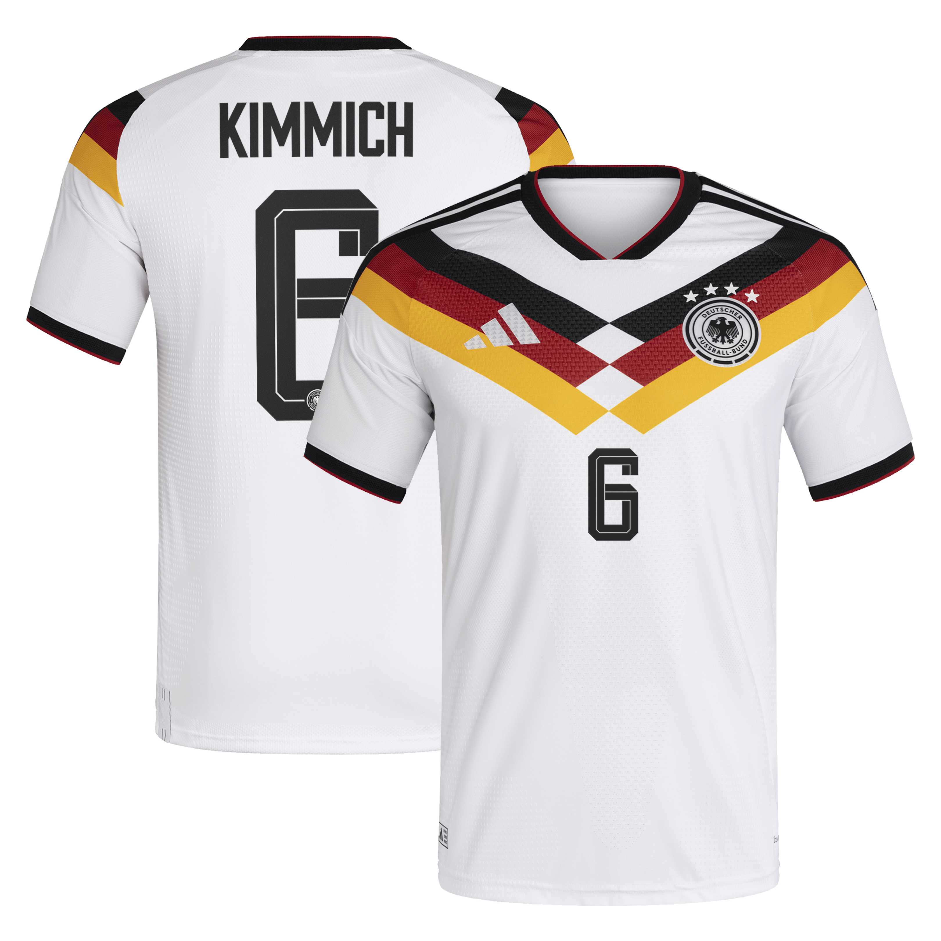 Joshua Kimmich Germany National Team 2026 Home Jersey - White