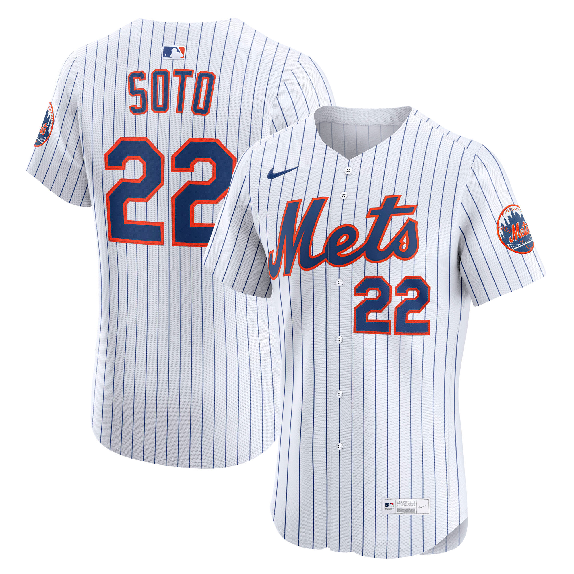 Juan Soto New York Mets Home Elite Jersey - White