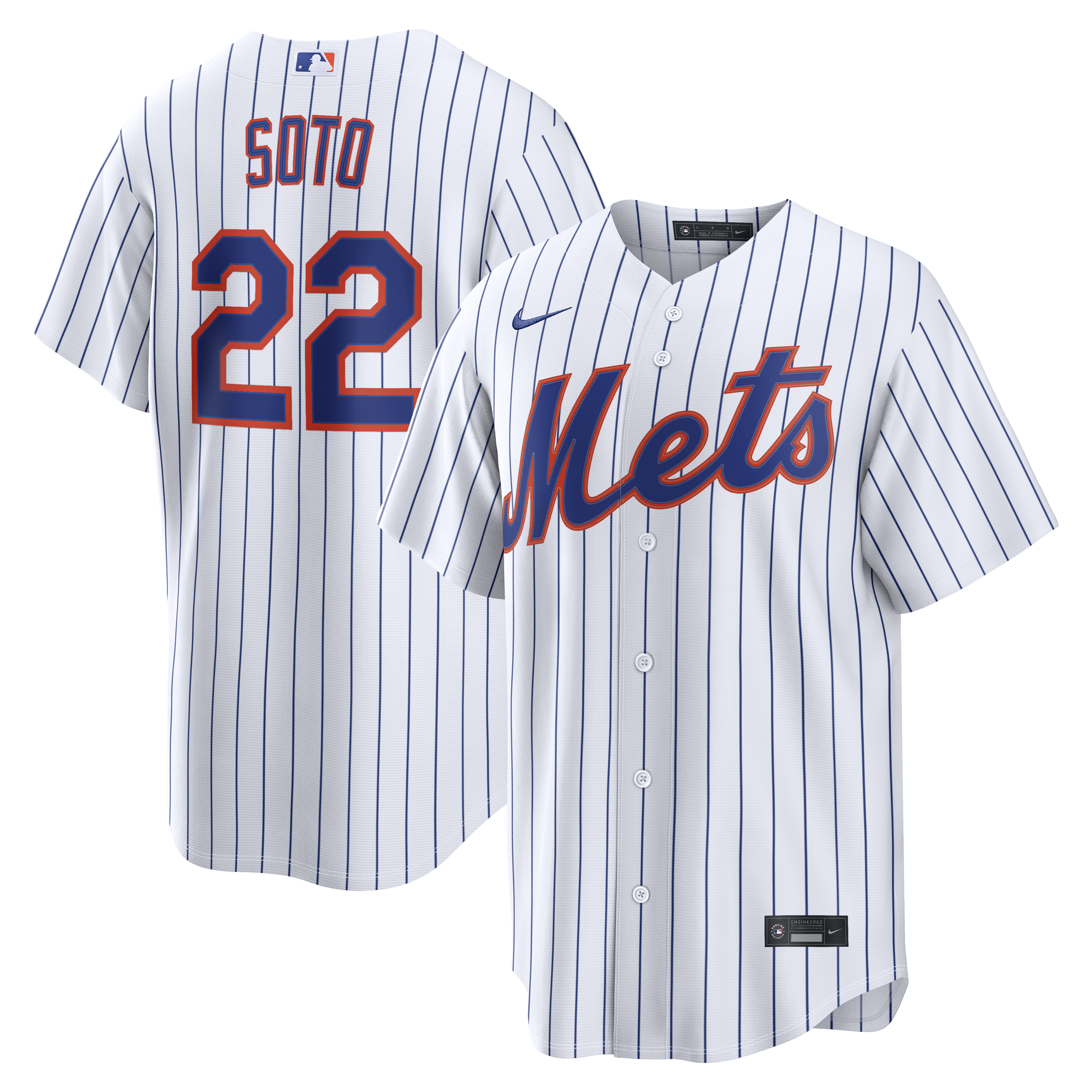 Juan Soto New York Mets Home Jersey