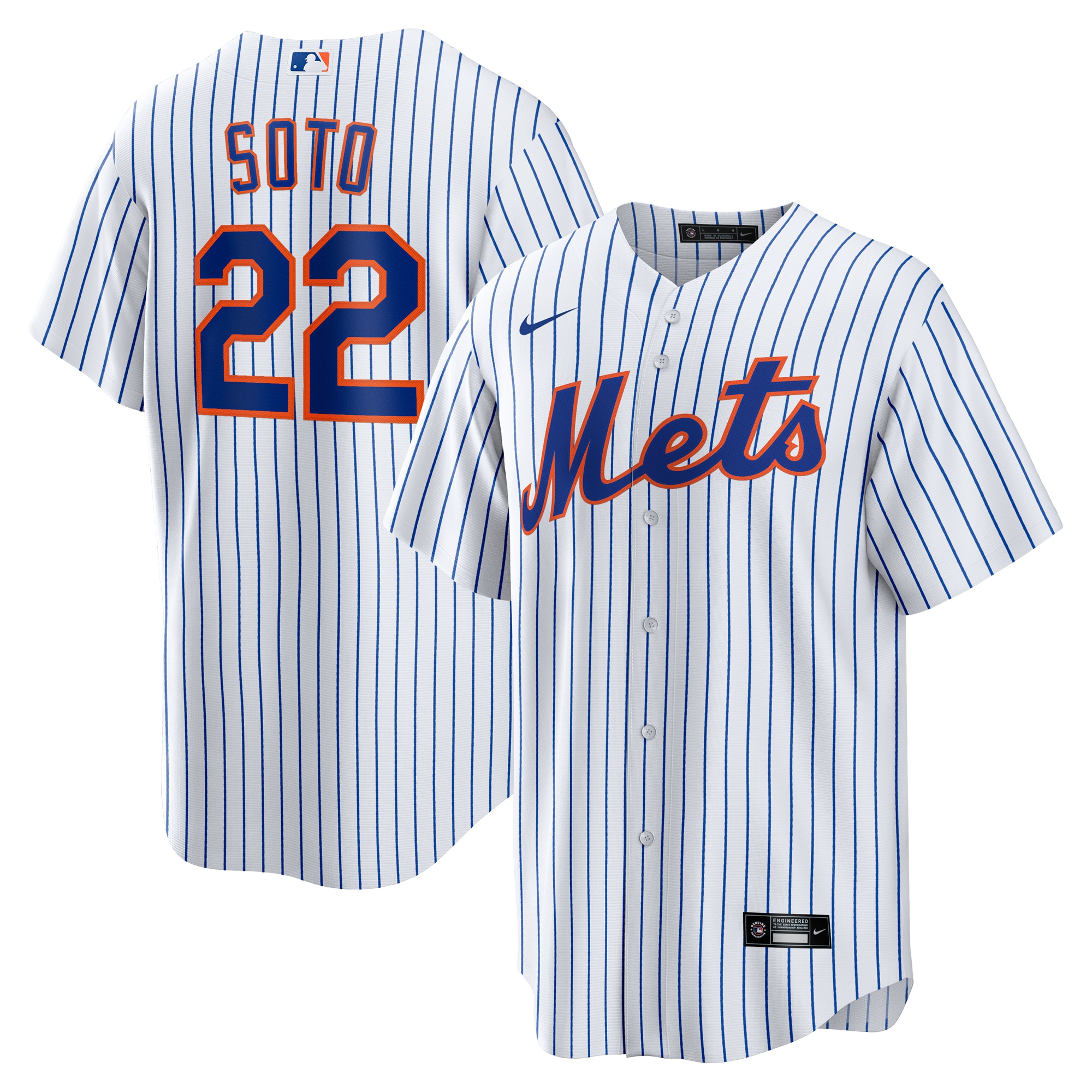 Juan Soto New York Mets Home Player Jersey - White