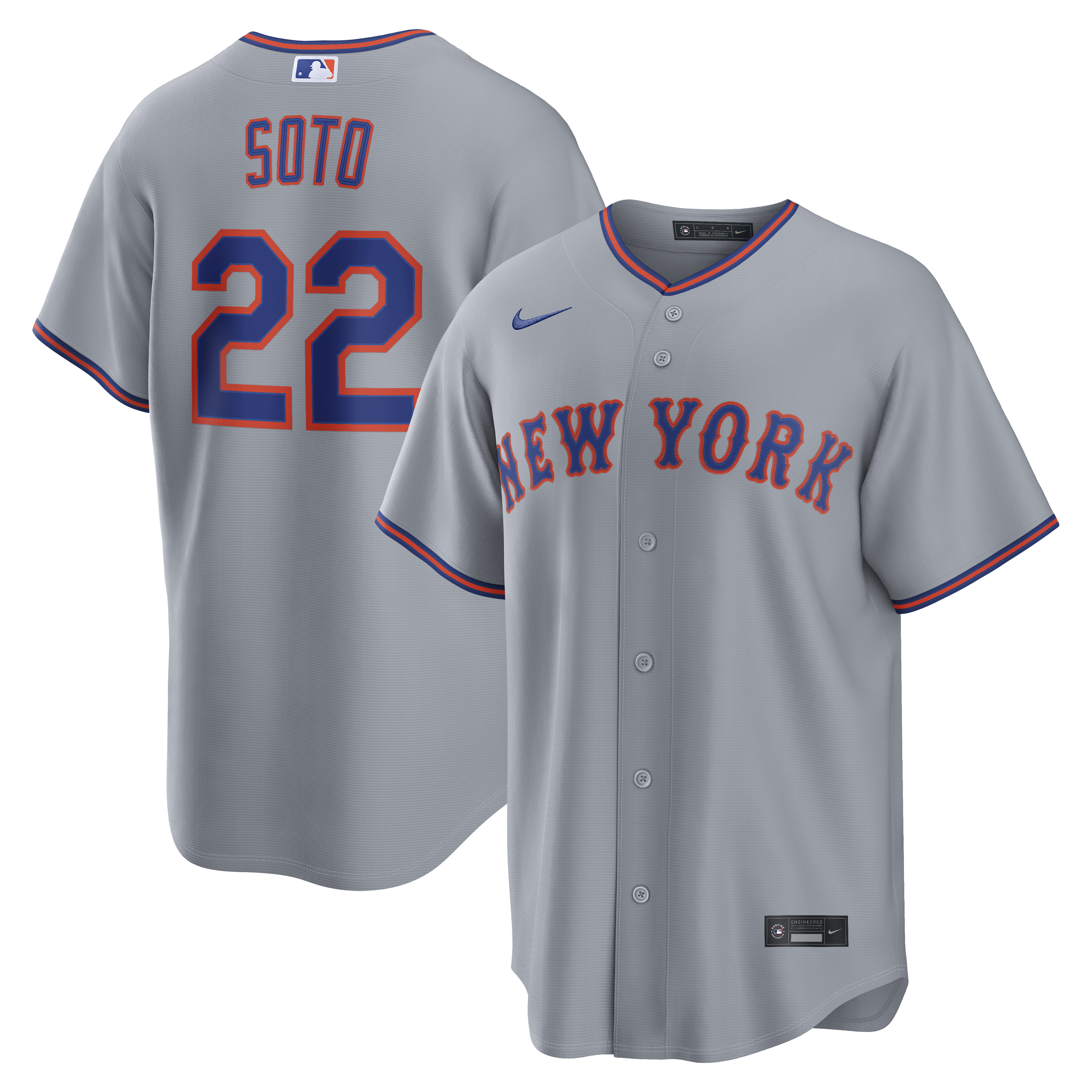 Juan Soto New York Mets Road Jersey