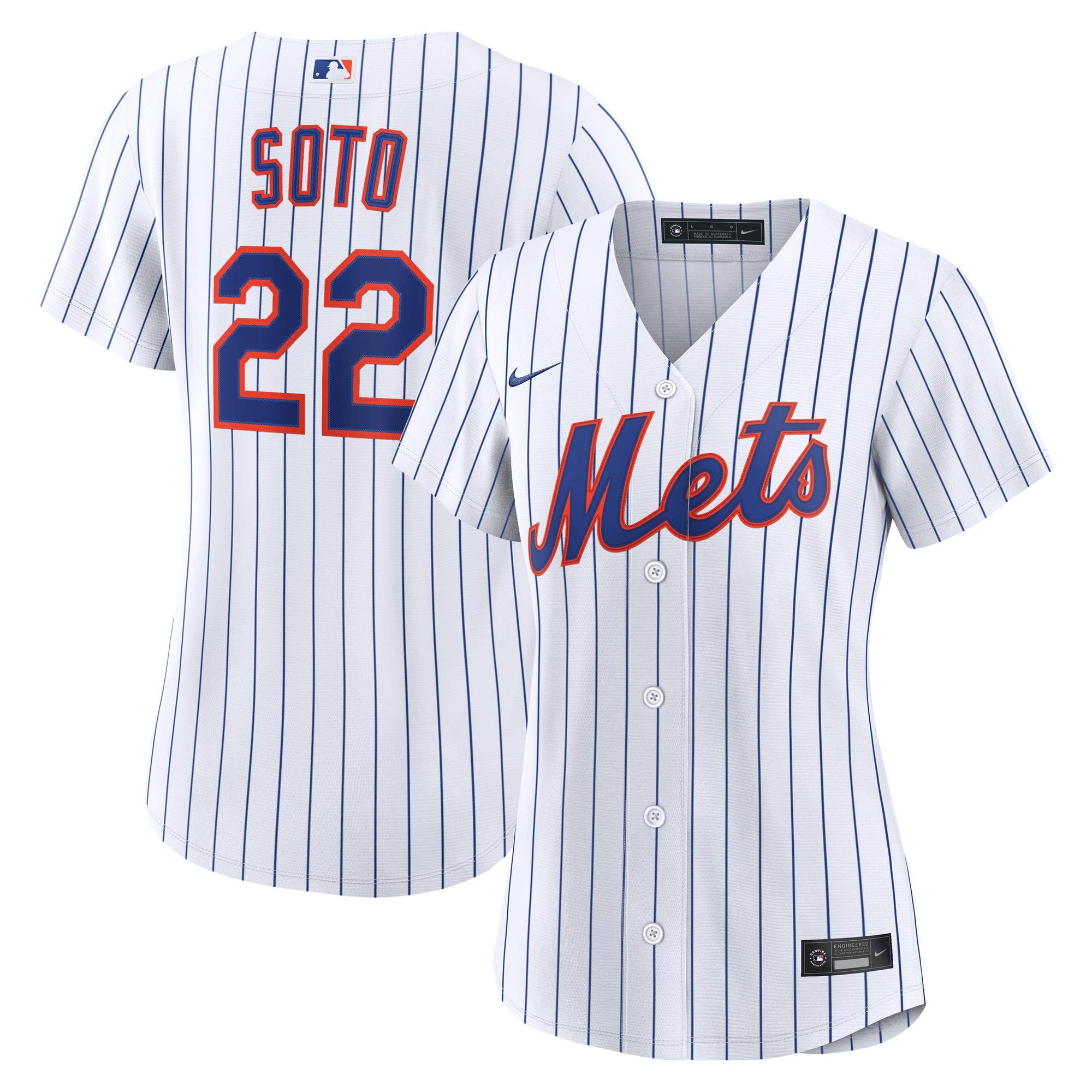 Juan Soto New York Mets Women's Home Jersey