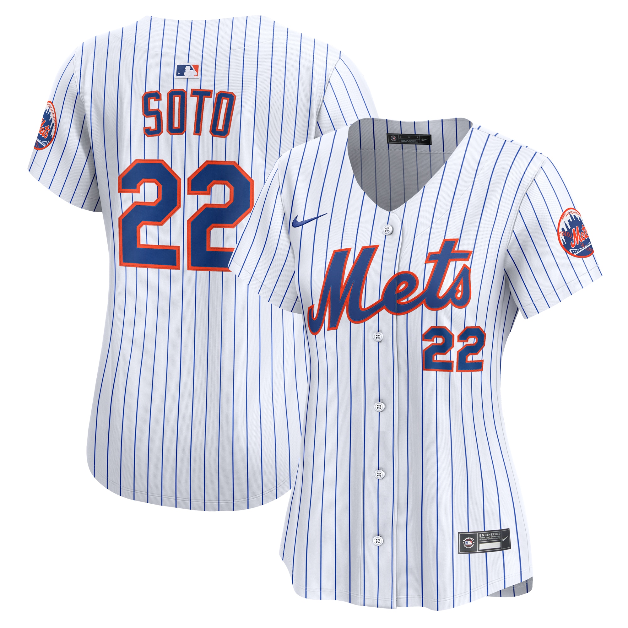 Juan Soto New York Mets Women's Home Limited Player Jersey - White