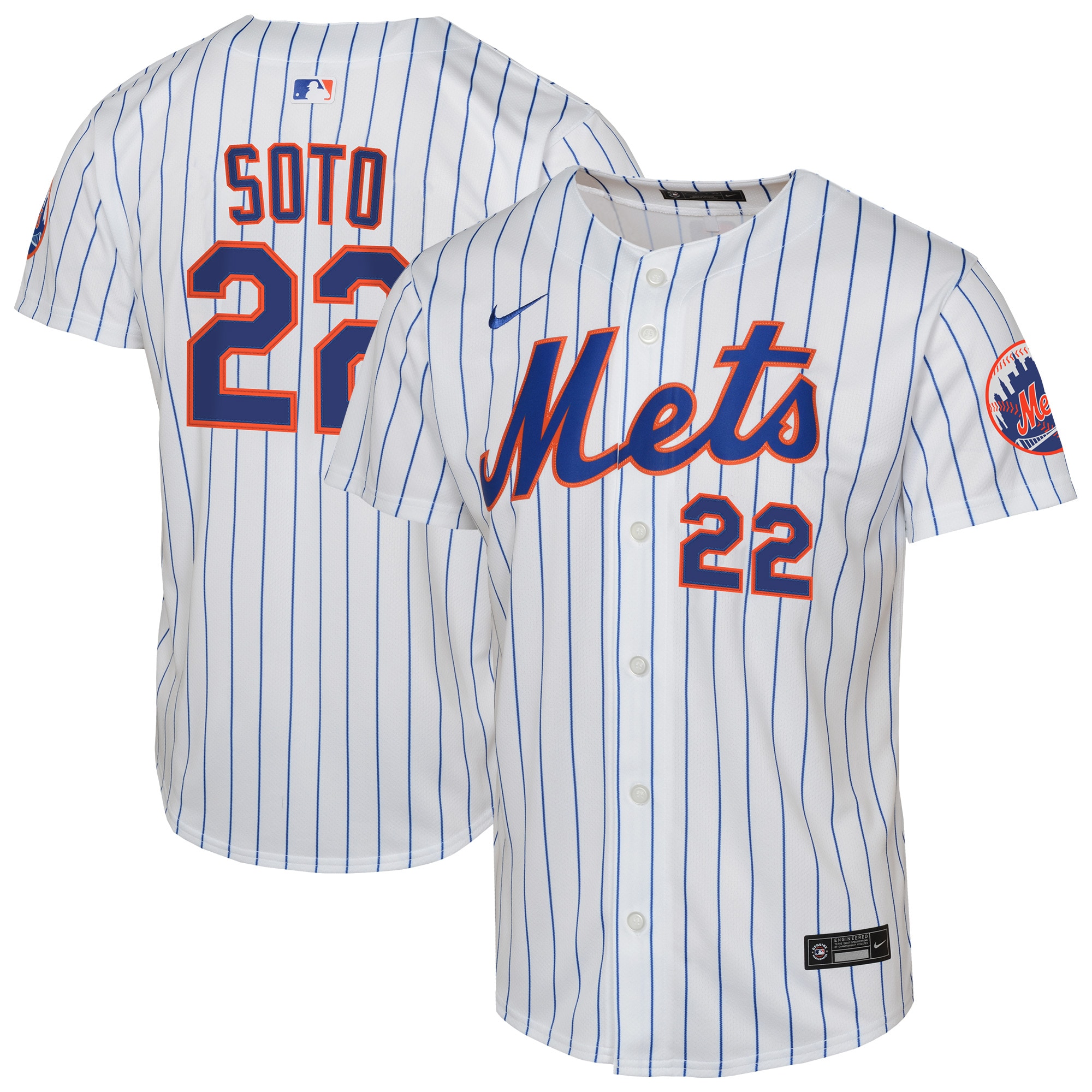 Juan Soto New York Mets Youth Home Limited Player Jersey