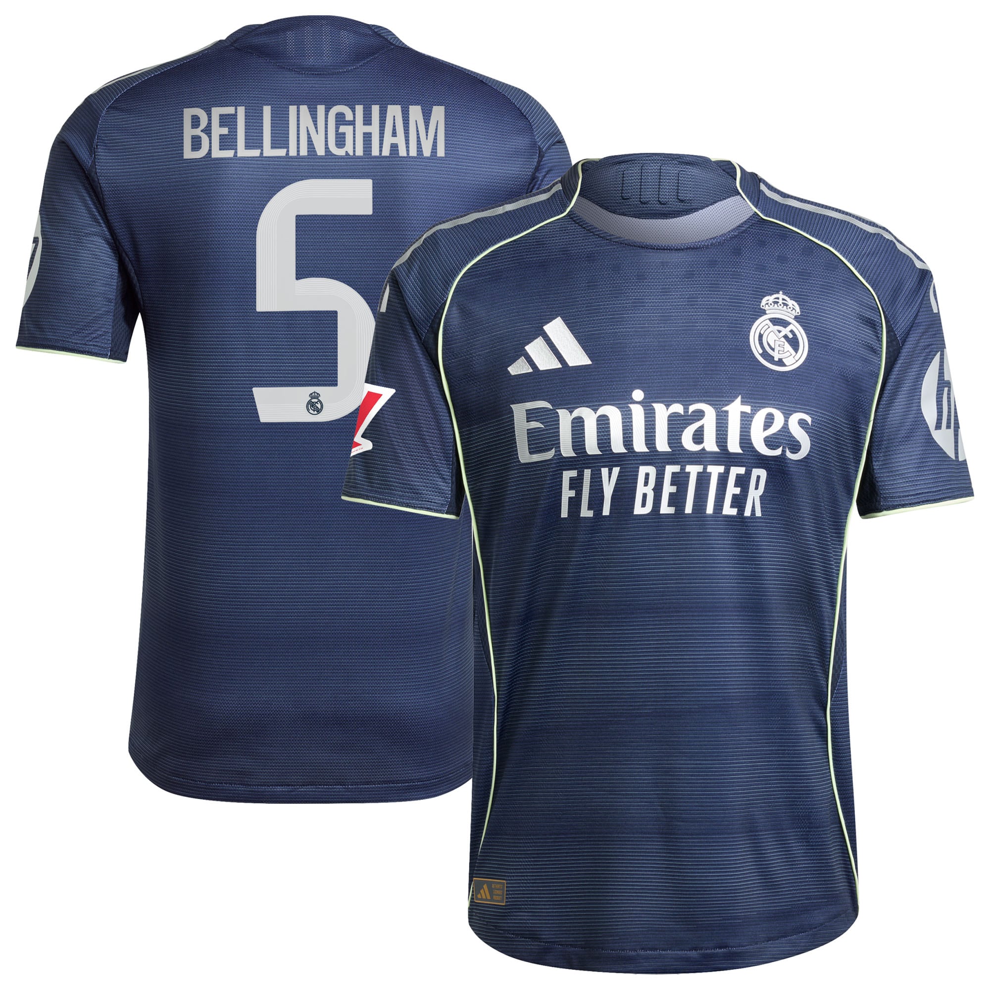 Jude Bellingham Real Madrid 2025/26 Away Player Jersey