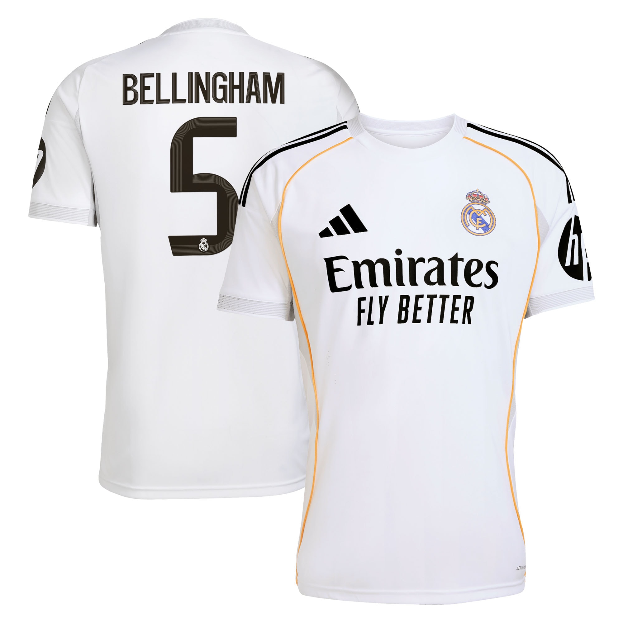 Jude Bellingham Real Madrid 2025/26 Home Jersey