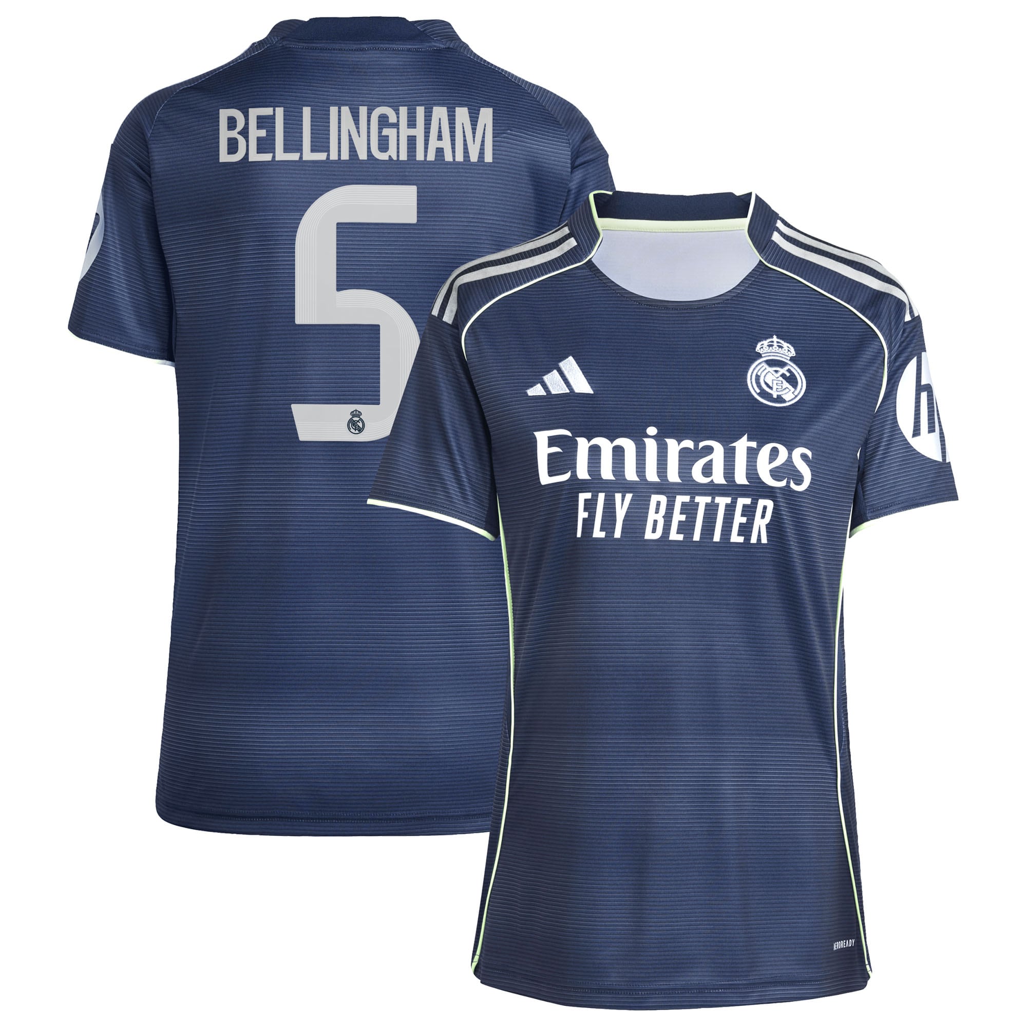 Jude Bellingham Real Madrid Women's 2025/26 Away Player Jersey
