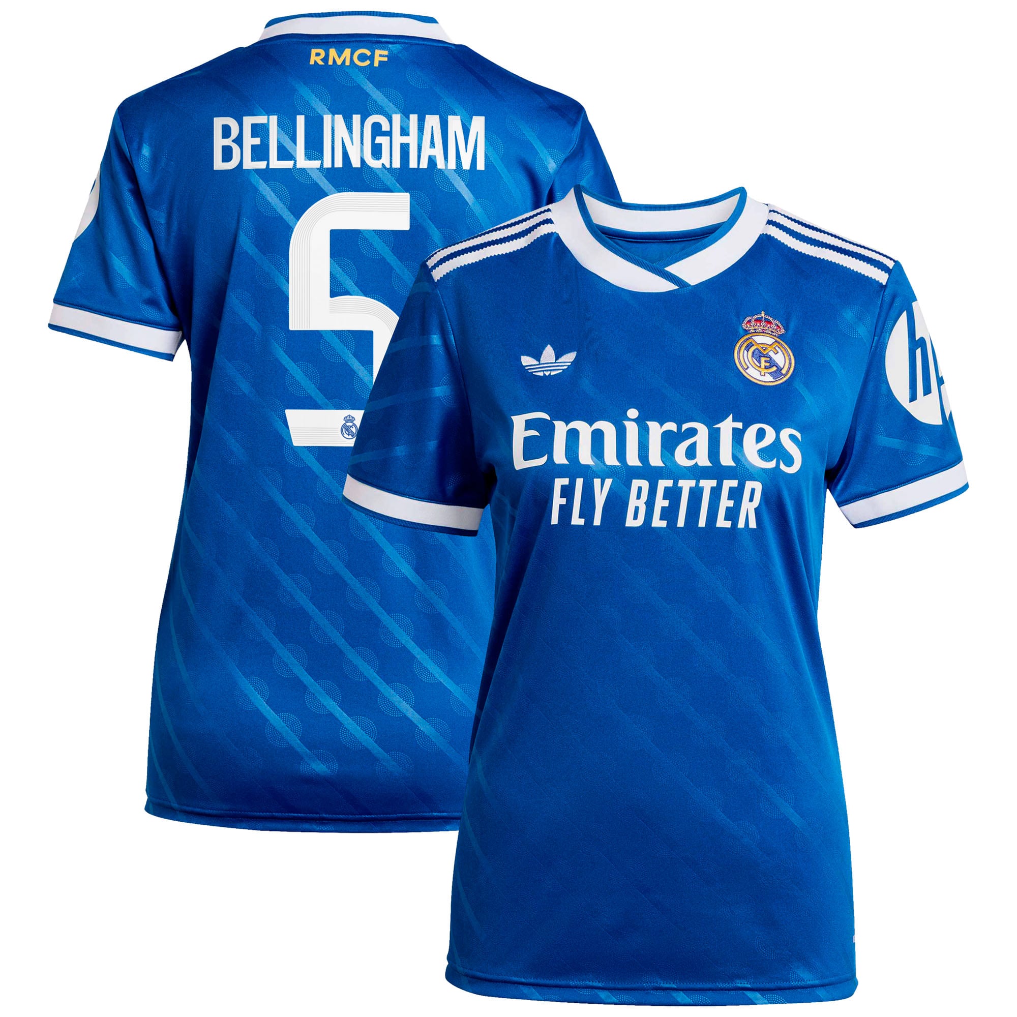 Jude Bellingham Real Madrid Women's 2025/26 Third Player Jersey - Blue