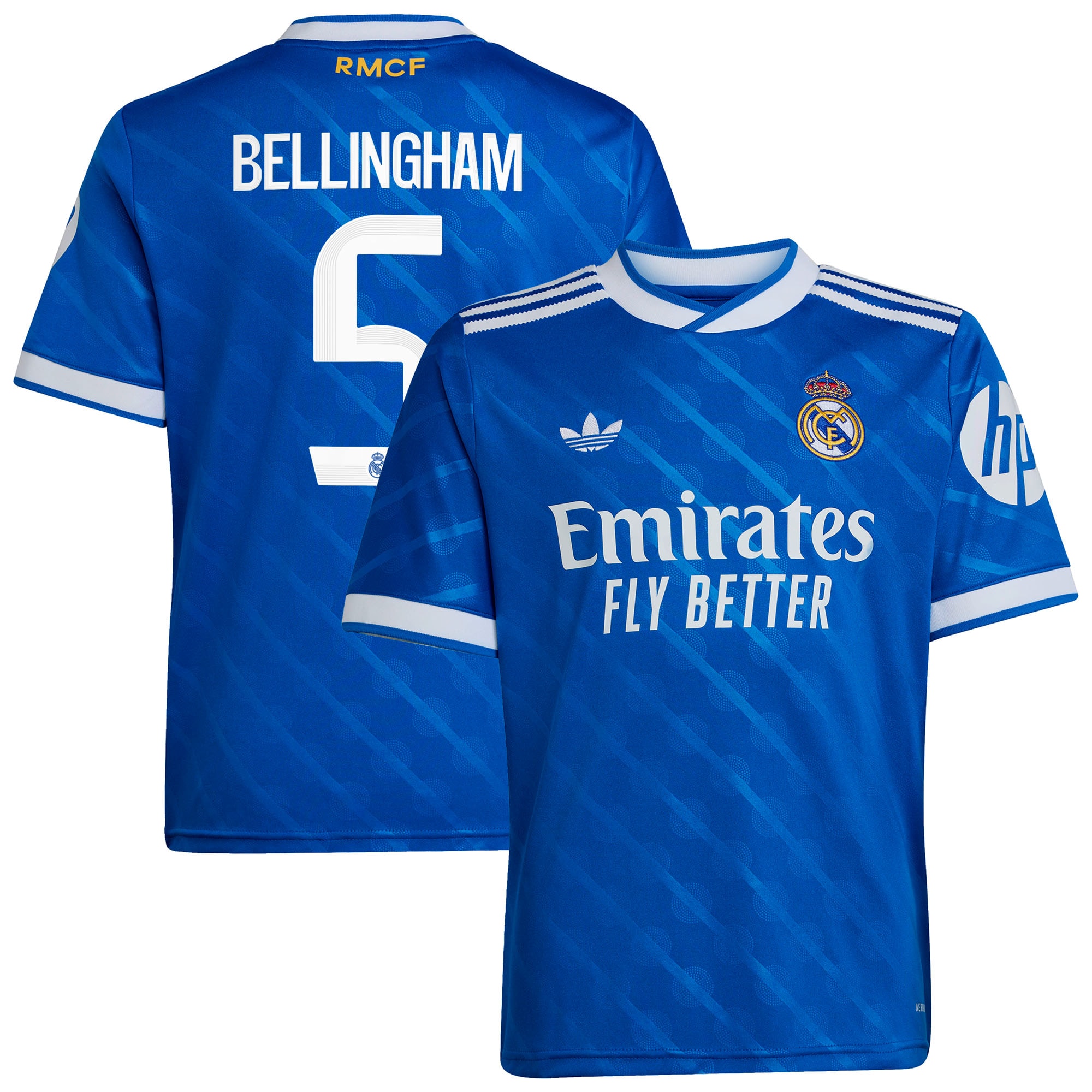 Jude Bellingham Real Madrid Youth 2025/26 Third Player Jersey - Blue