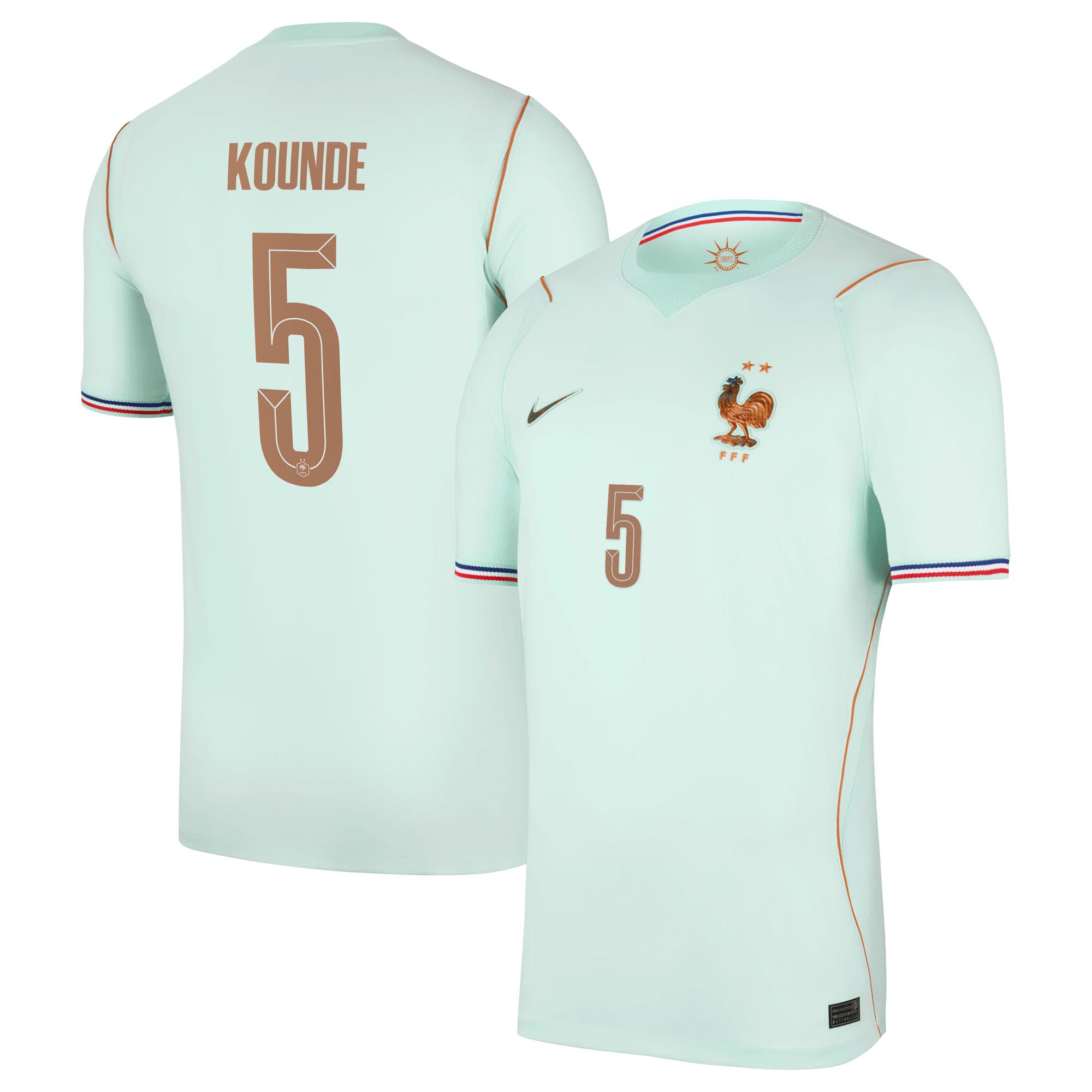 Jules Koundé France National Team 2026 Away Stadium Jersey