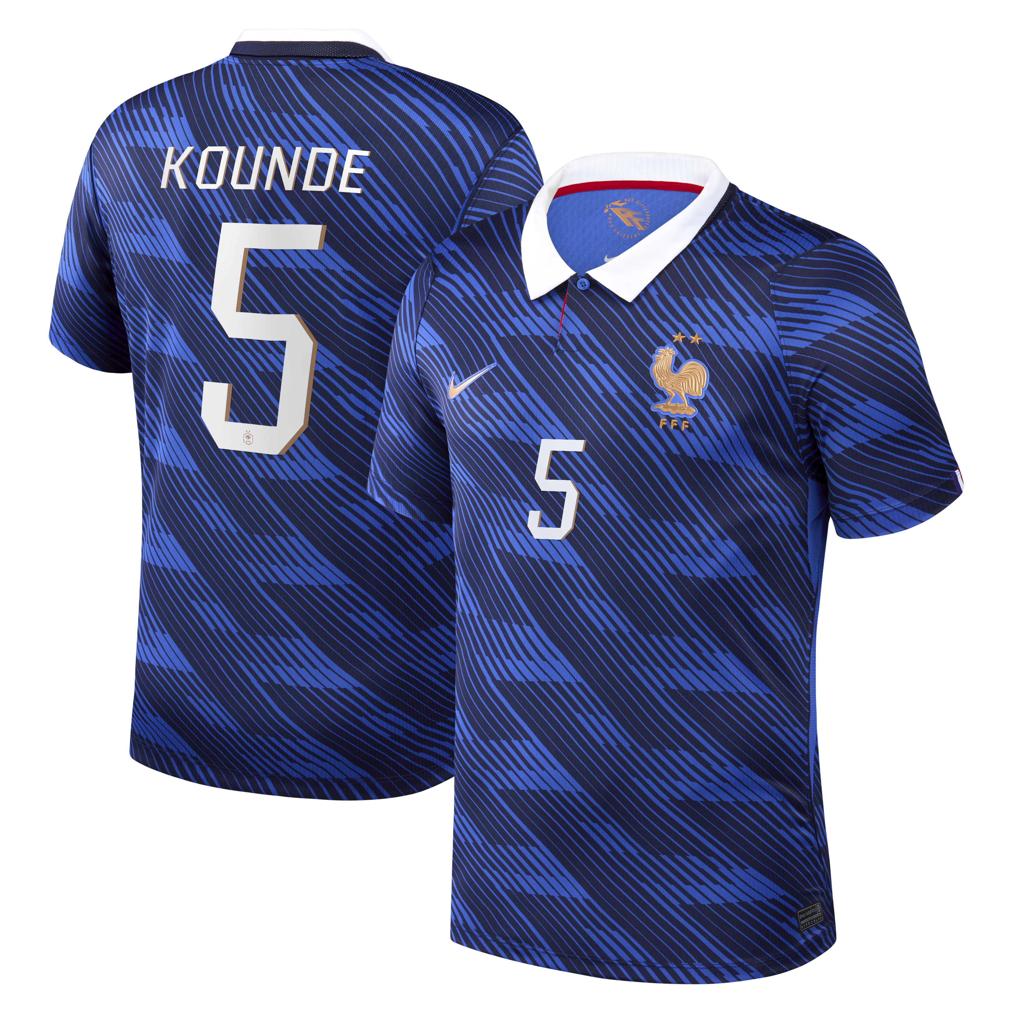 Jules Koundé France National Team 2026 Home Stadium Jersey