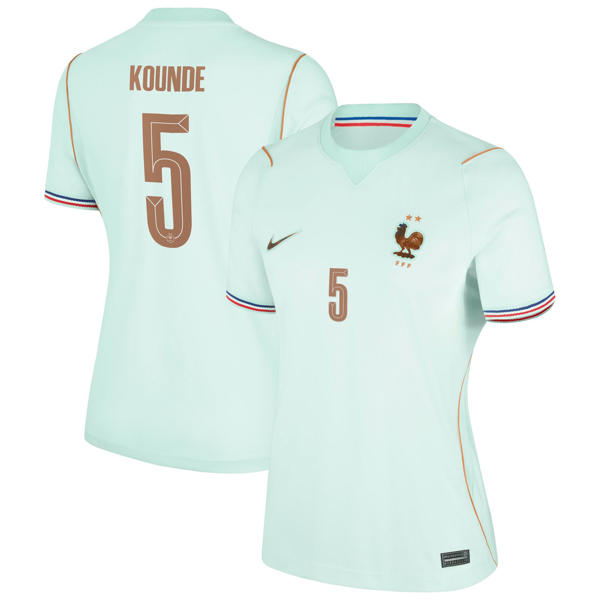 Jules Koundé France National Team Women's 2026 Away Stadium Jersey