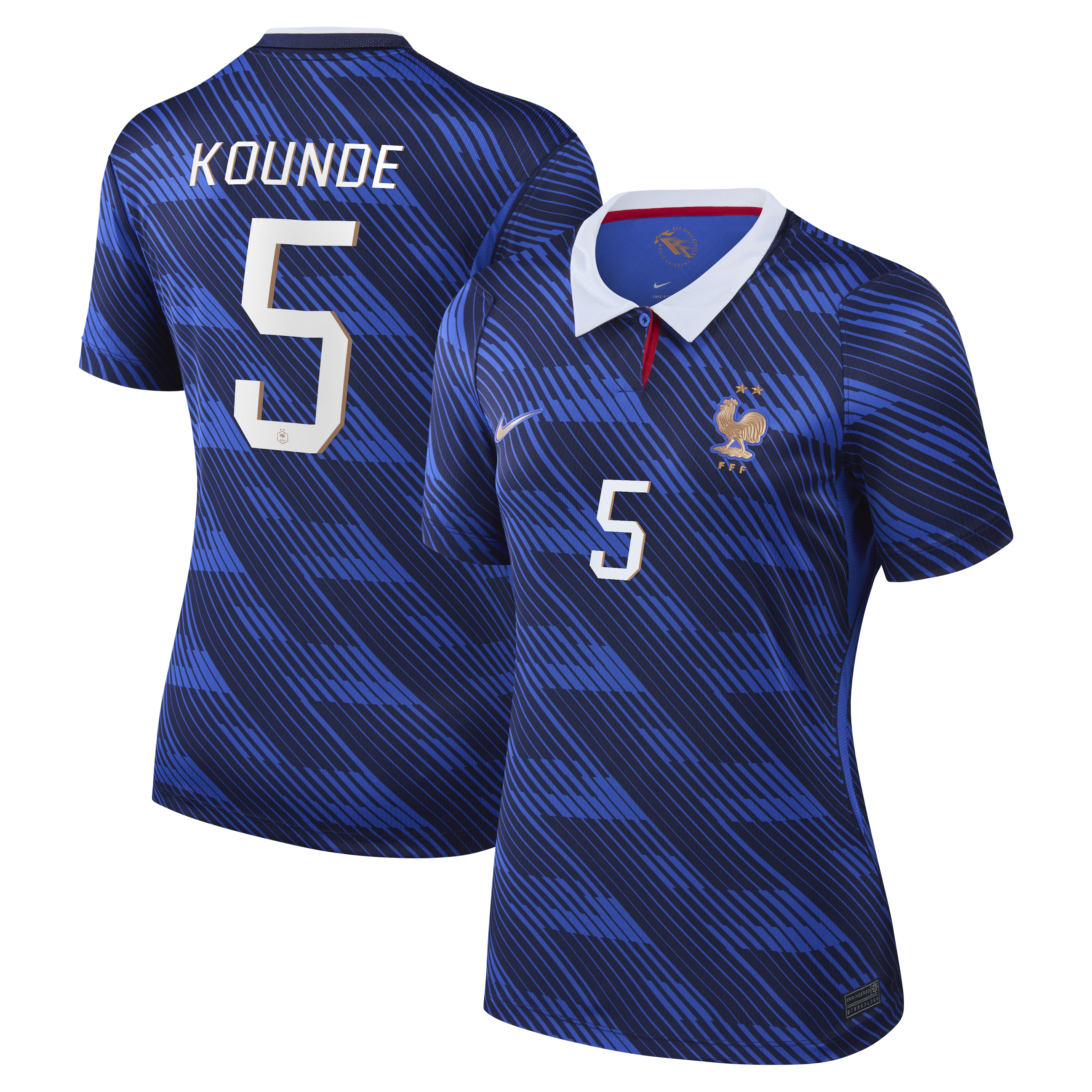 Jules Koundé France National Team Women's 2026 Home Stadium Jersey