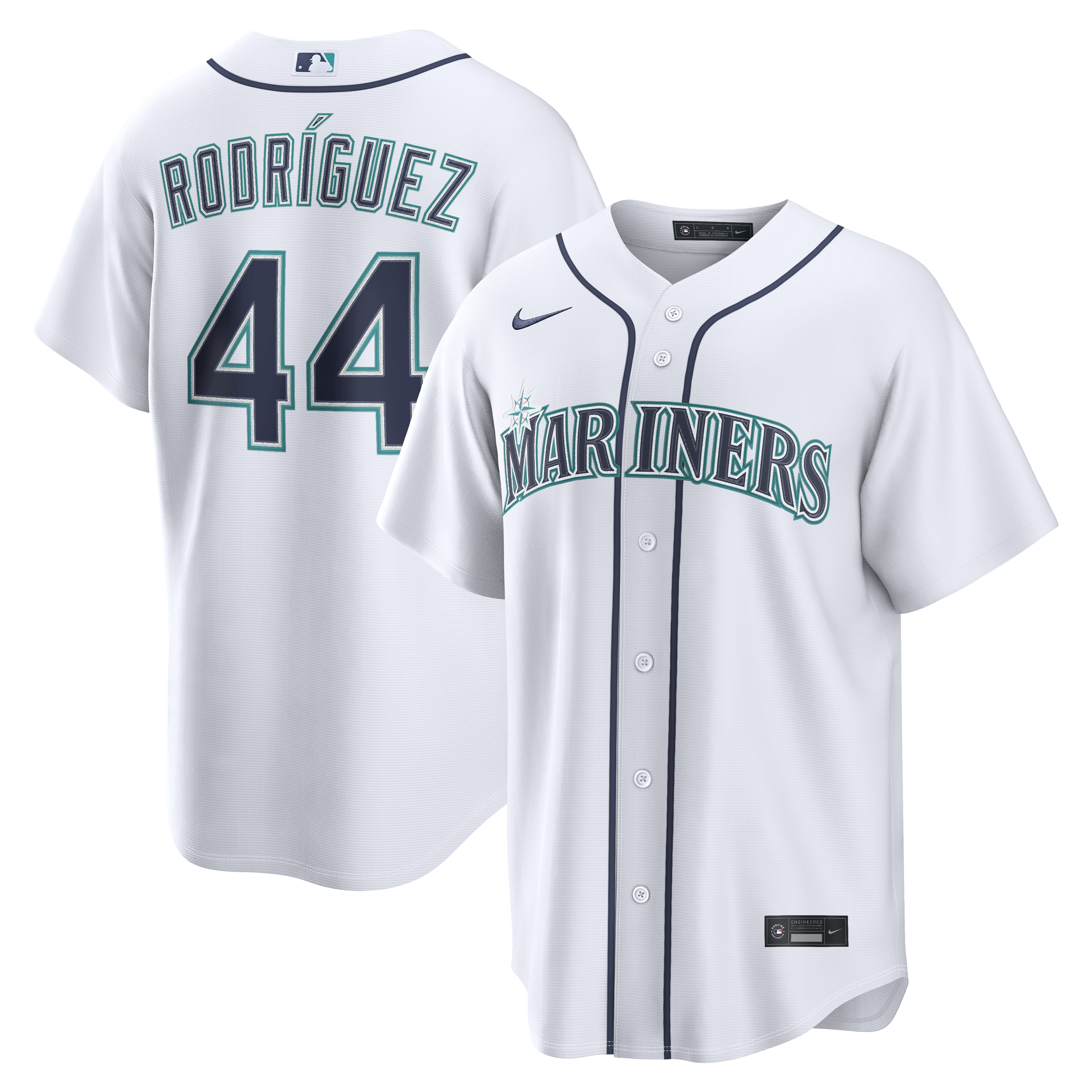 Julio Rodríguez Seattle Mariners Home Jersey - White