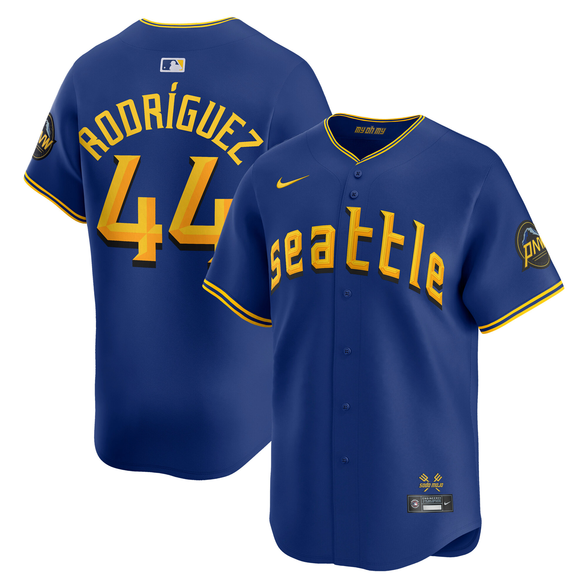 Julio Rodriguez Seattle Mariners City Connect Limited Jersey - Blue