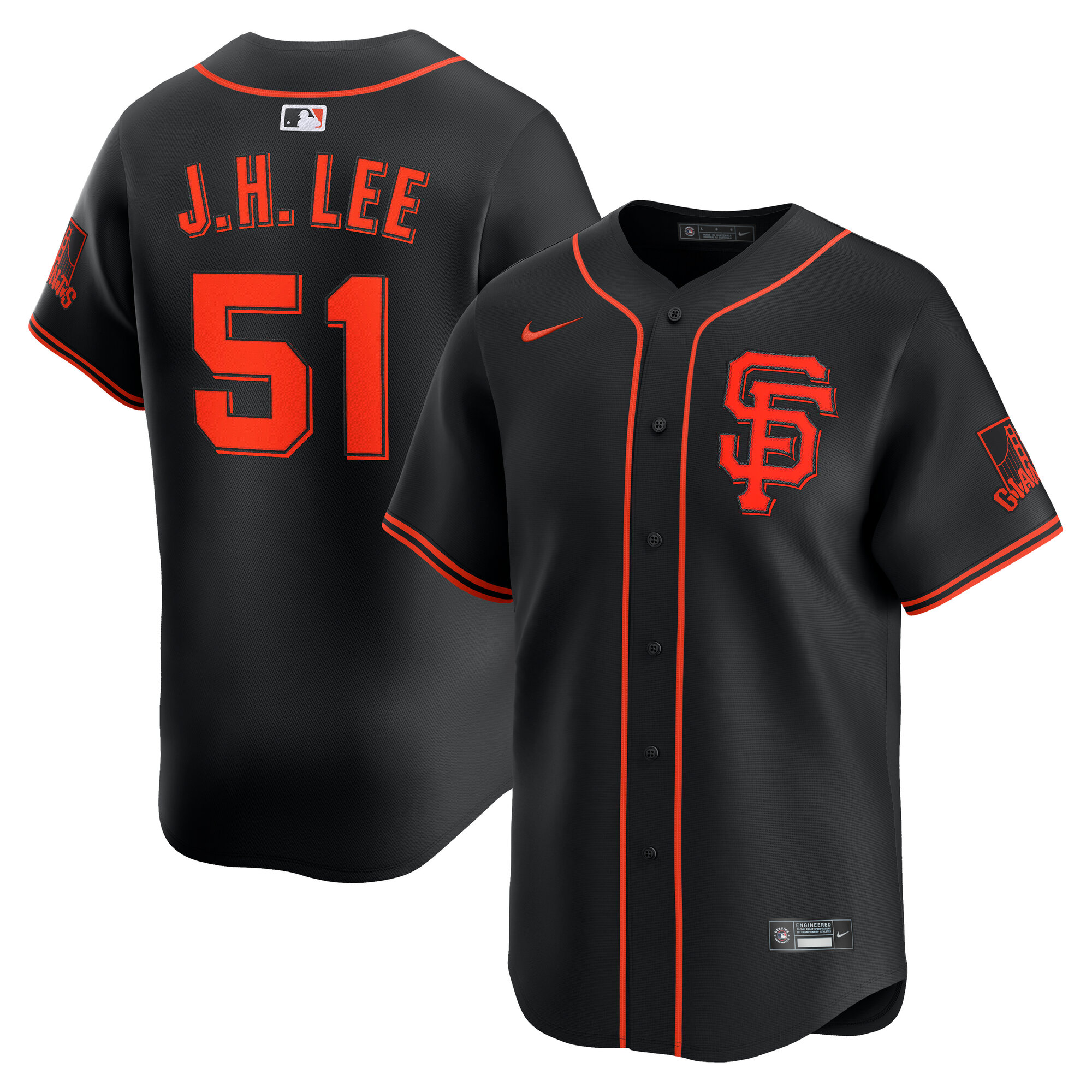 Jung Hoo Lee San Francisco Giants Alternate Limited Player Jersey