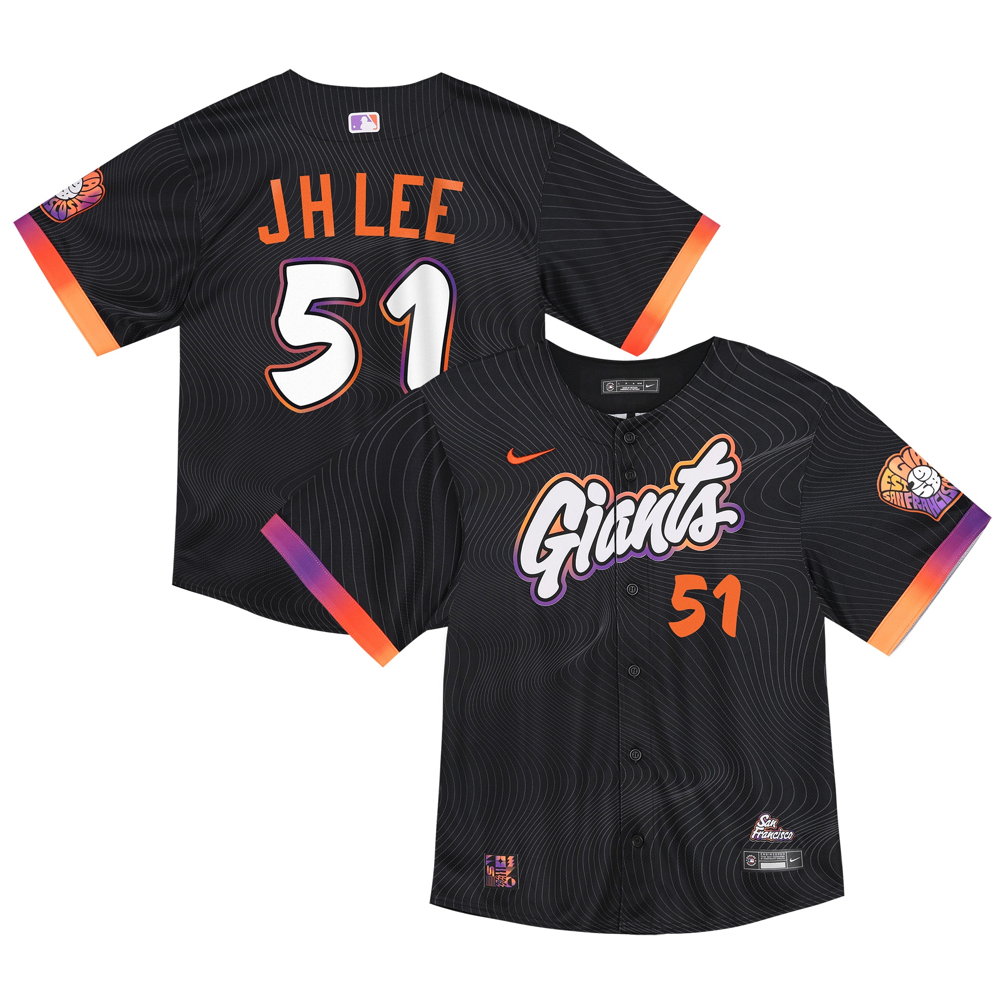 Jung Hoo Lee San Francisco Giants Toddler City Connect 2025 Limited Jersey - Anthracite