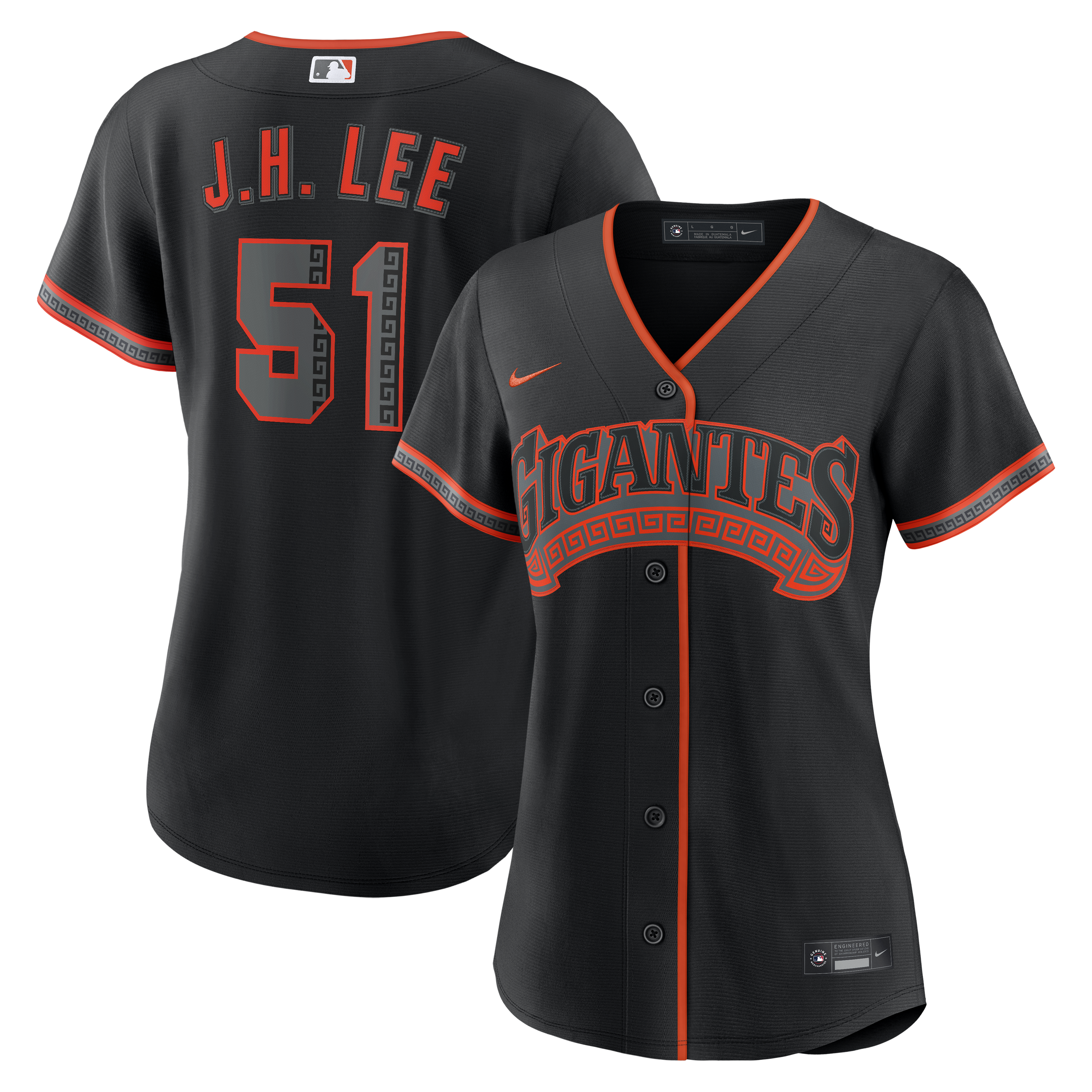Jung Hoo Lee San Francisco Giants Women's Alternate Jersey - Black
