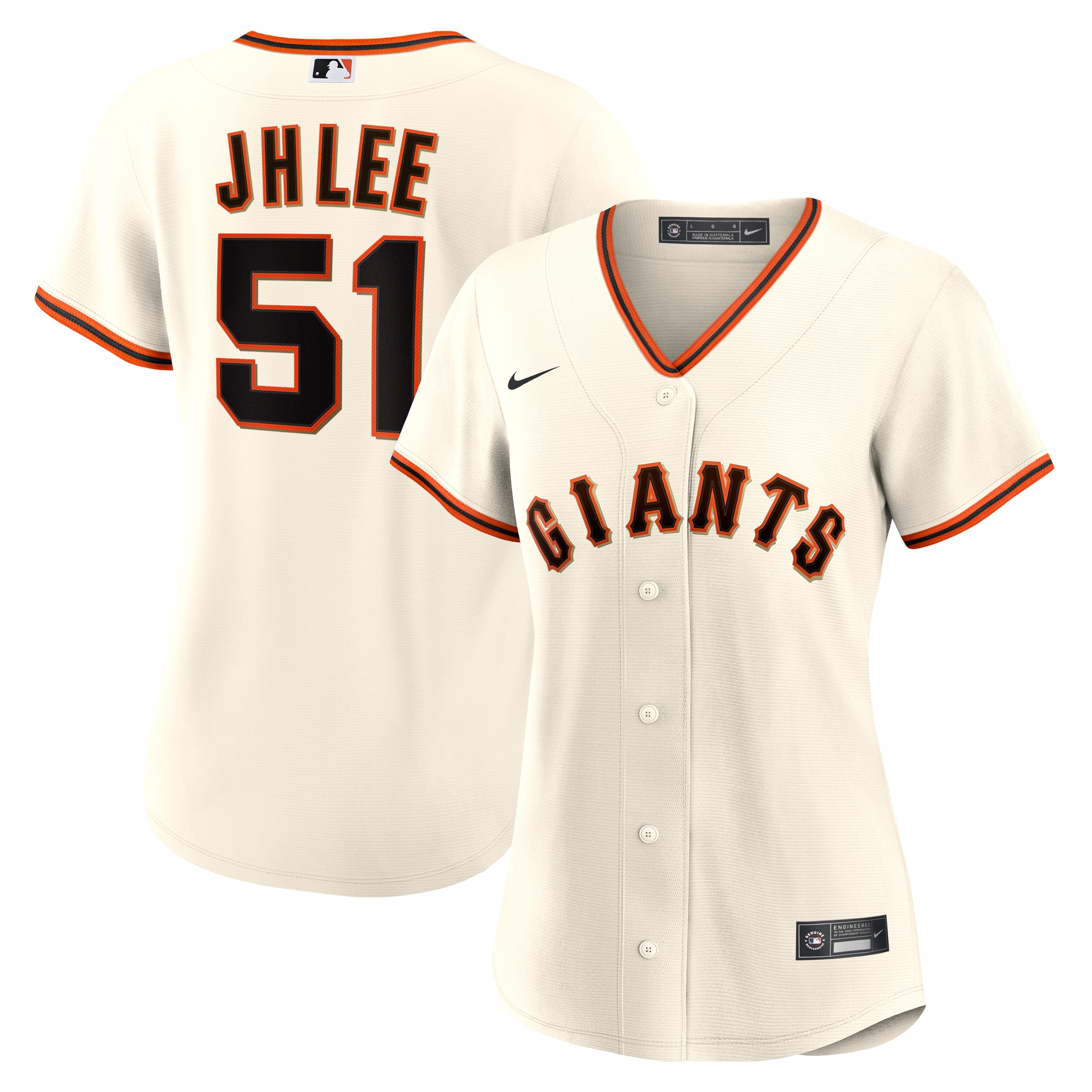 Jung Hoo Lee San Francisco Giants Women's Home Jersey - Cream