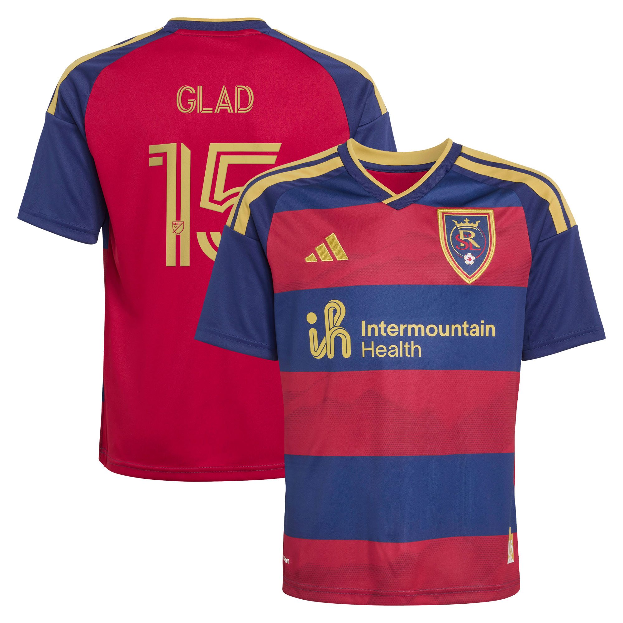 Justen Glad Real Salt Lake Youth 2026 The Switchback Jersey - Red