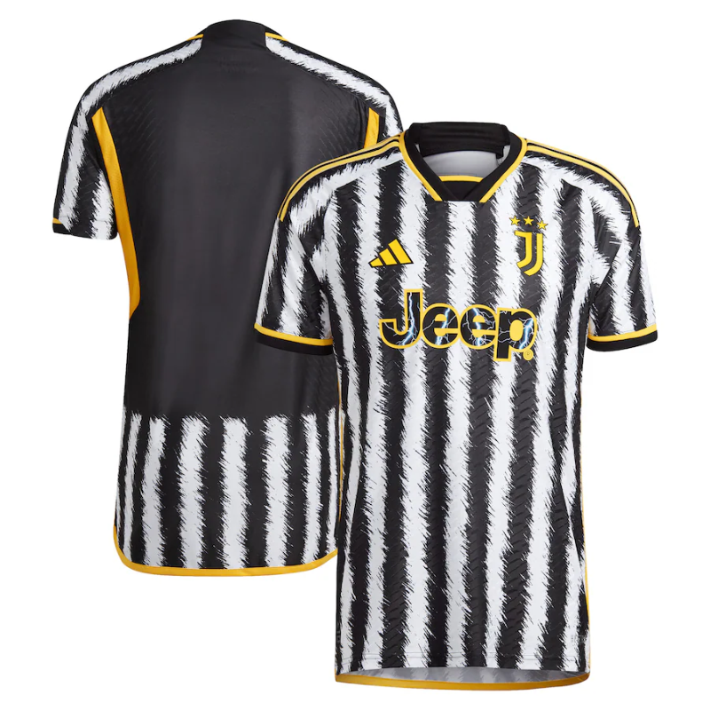 Juventus 2023-24 Custom Home Jersey - Amazing Fan Kit Black
