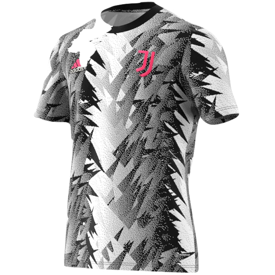 Alternative view of Juventus Adidas Black Pre-Match Top 2022/23 - Ultimate Soccer Gear