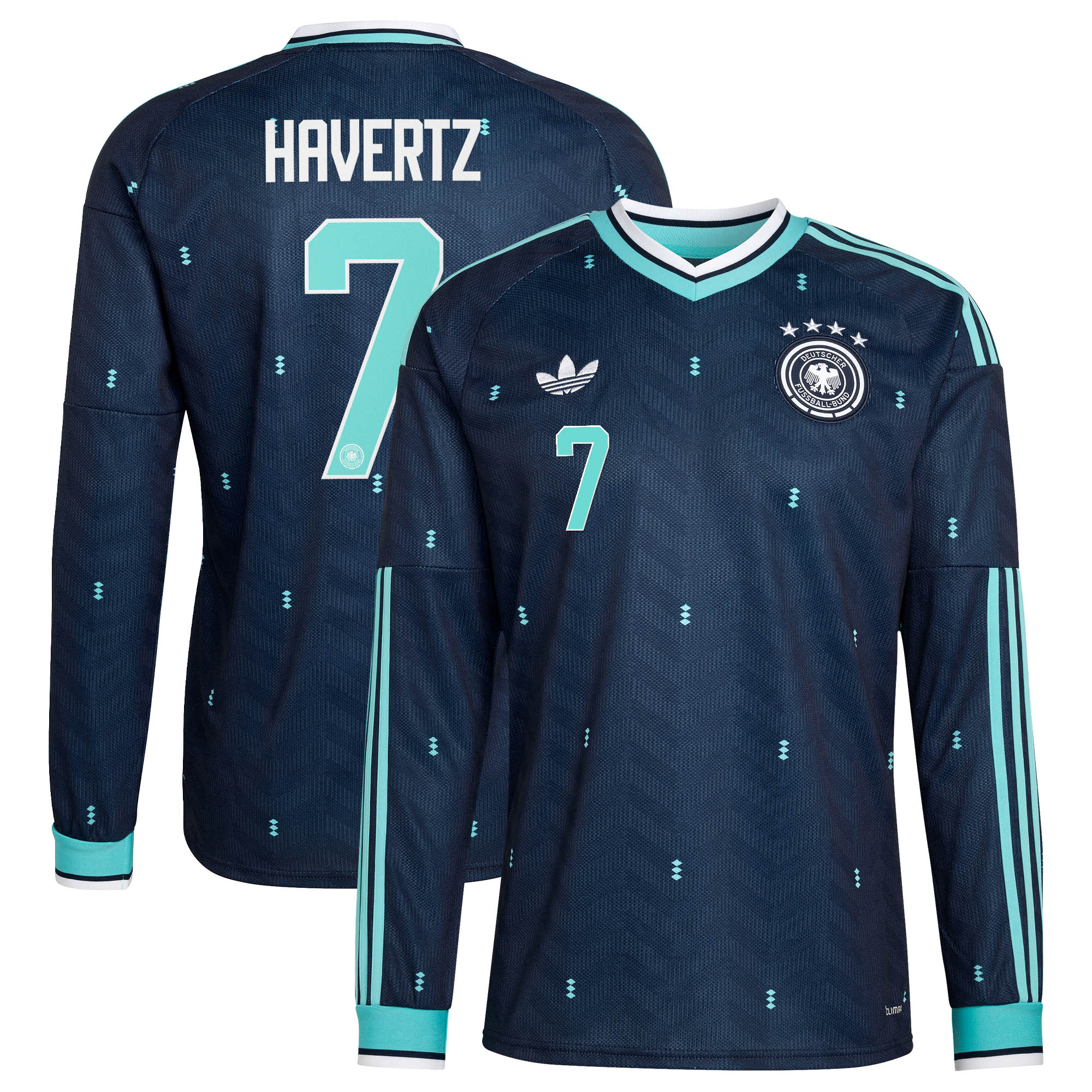 Kai Havertz Germany National Team 2026 Away Long Sleeve Jersey