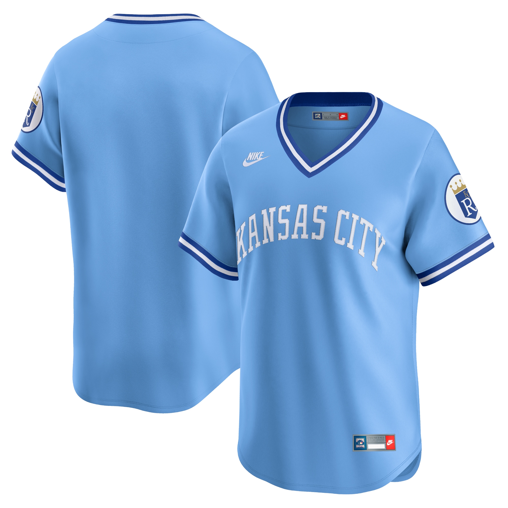 Kansas City Royals Cooperstown Collection Limited Jersey - Light Blue