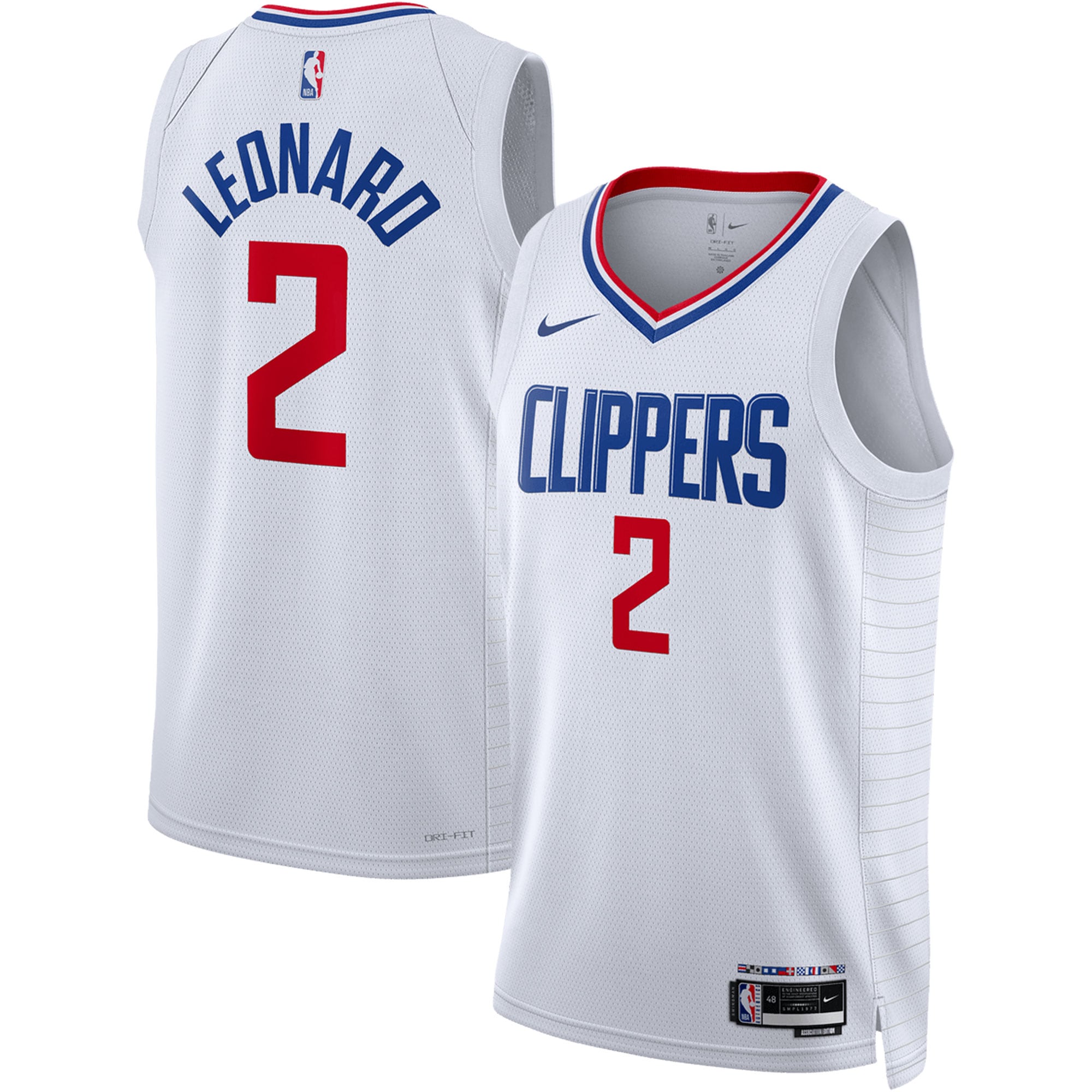 Kawhi Leonard LA Clippers Unisex Swingman Jersey - Association Edition