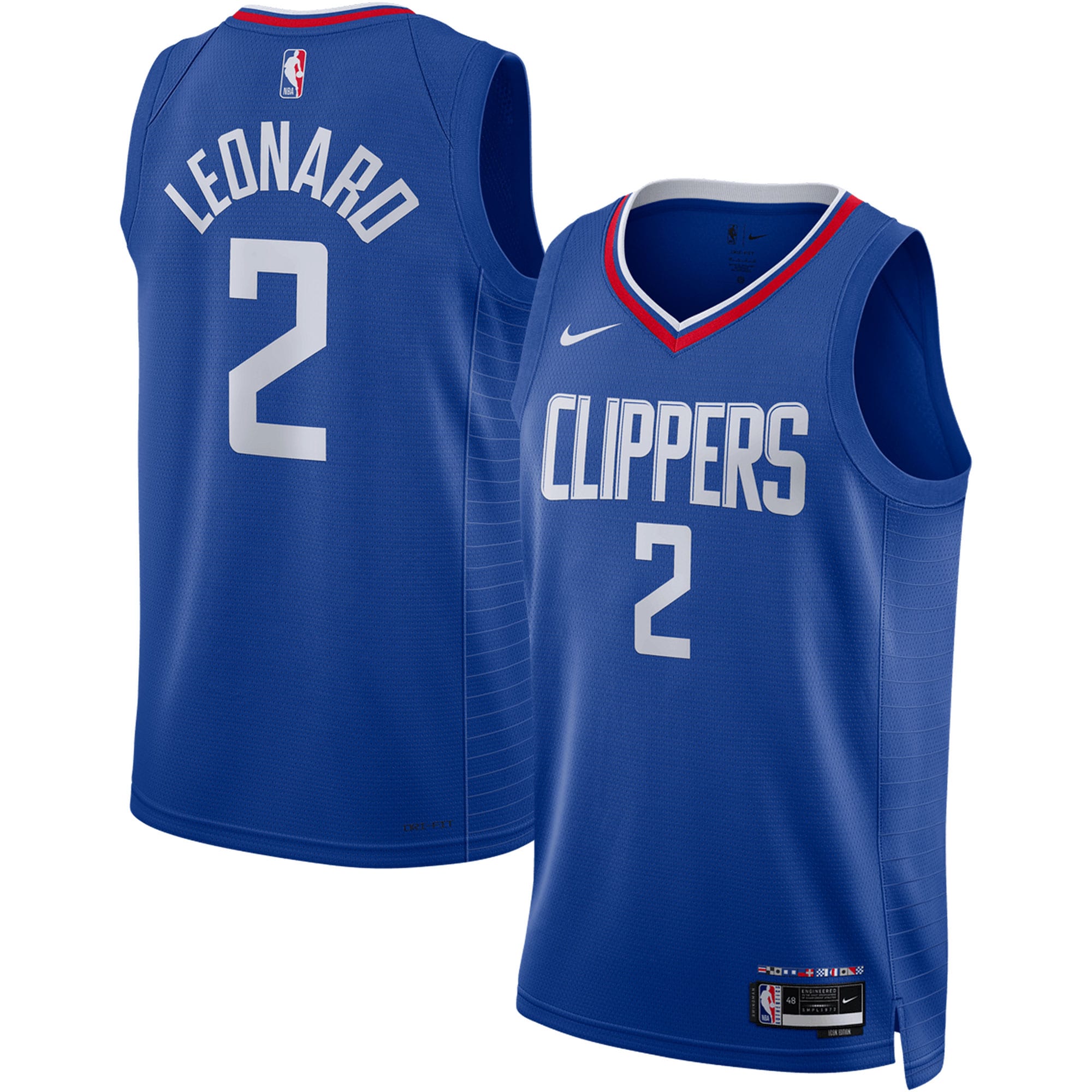 Kawhi Leonard LA Clippers Unisex Swingman Jersey - Icon Edition