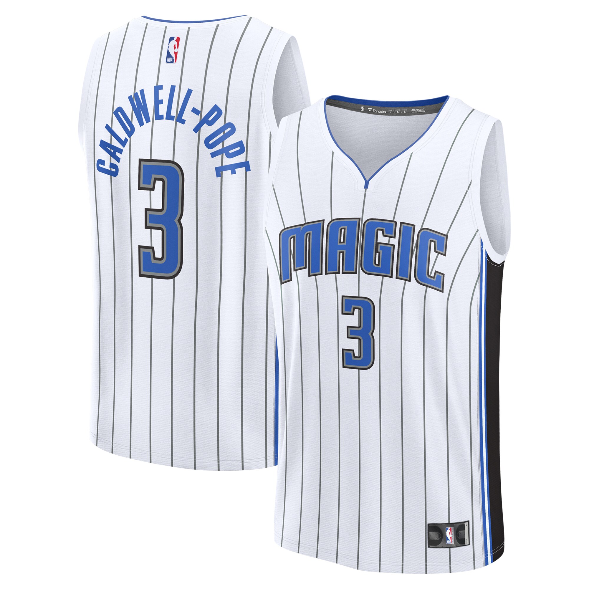 Kentavious Caldwell-Pope Orlando Magic Fanatics Youth Fast Break Player Jersey - Association Edition - White
