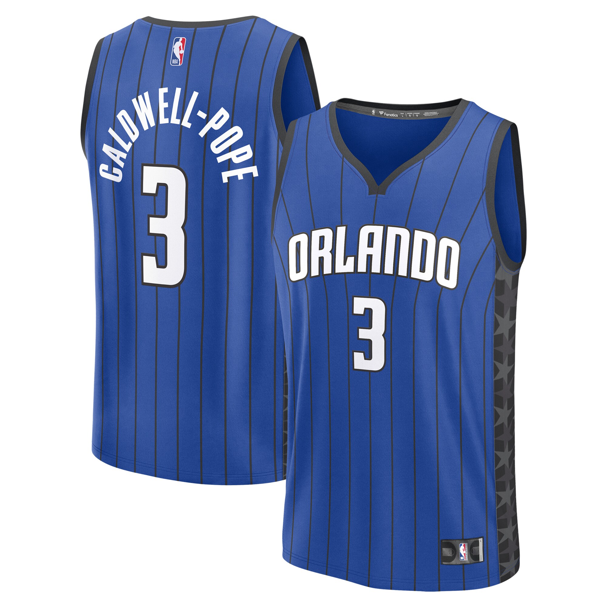 Kentavious Caldwell-Pope Orlando Magic Fanatics Youth Fast Break Player Jersey - Statement Edition - Blue