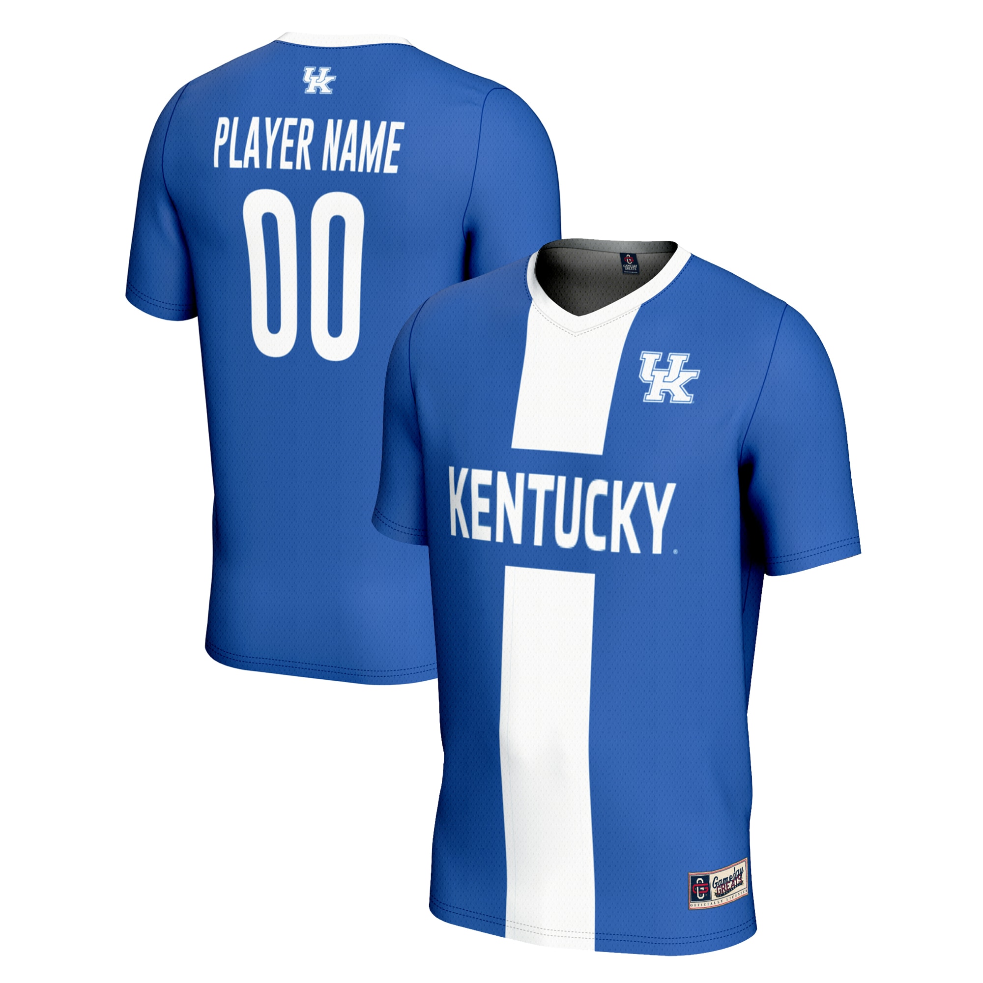 Kentucky Wildcats GameDay Greats Unisex Pick-A-Player NIL Men's Soccer Jersey - Royal