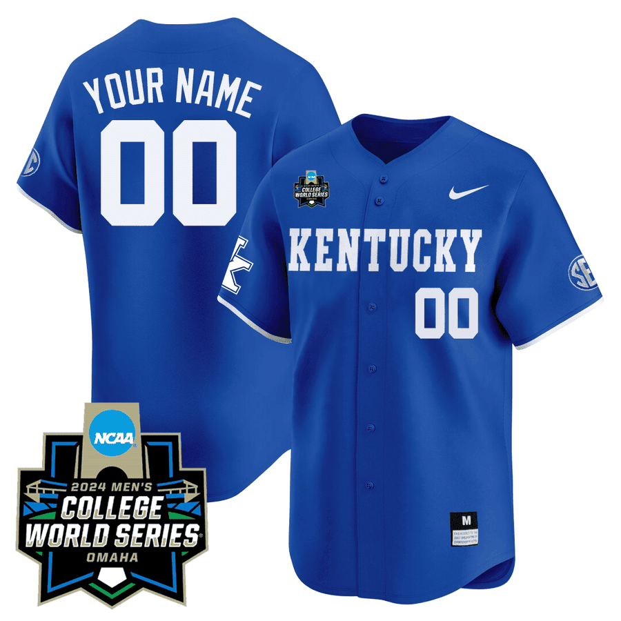 Alternative view of Kentucky Wildcats Jersey - 2024 College World Series