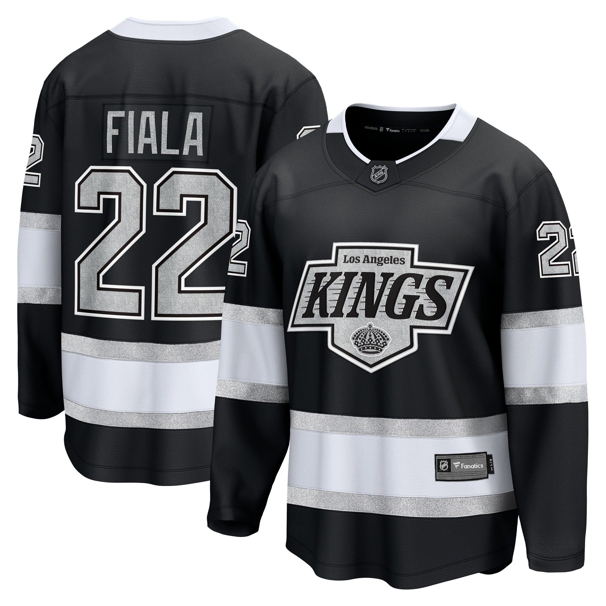 Kevin Fiala Los Angeles Kings Fanatics Home Breakaway Jersey - Black