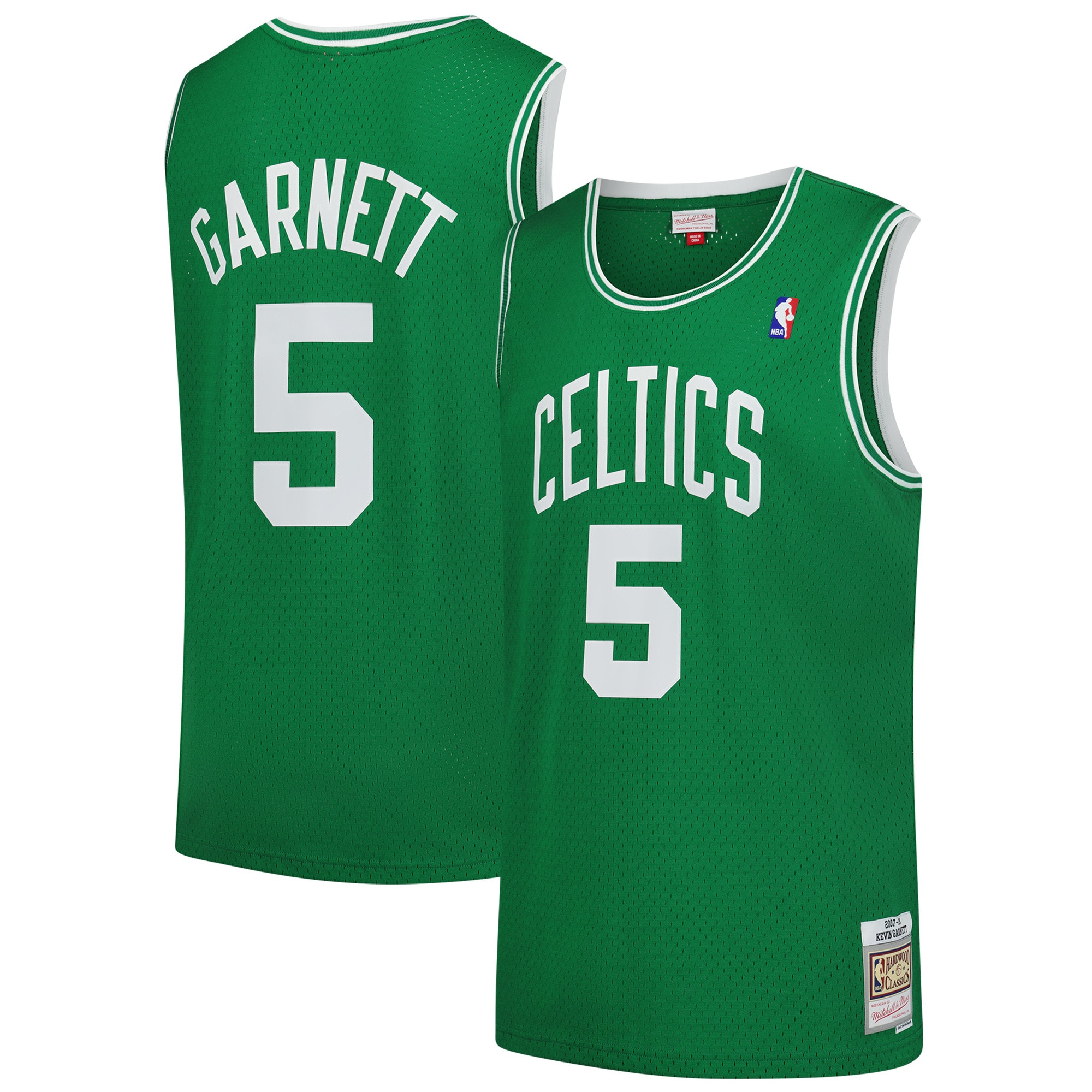 Kevin Garnett Boston Celtics 2007/08 Hardwood Classics Swingman Jersey - Kelly Green