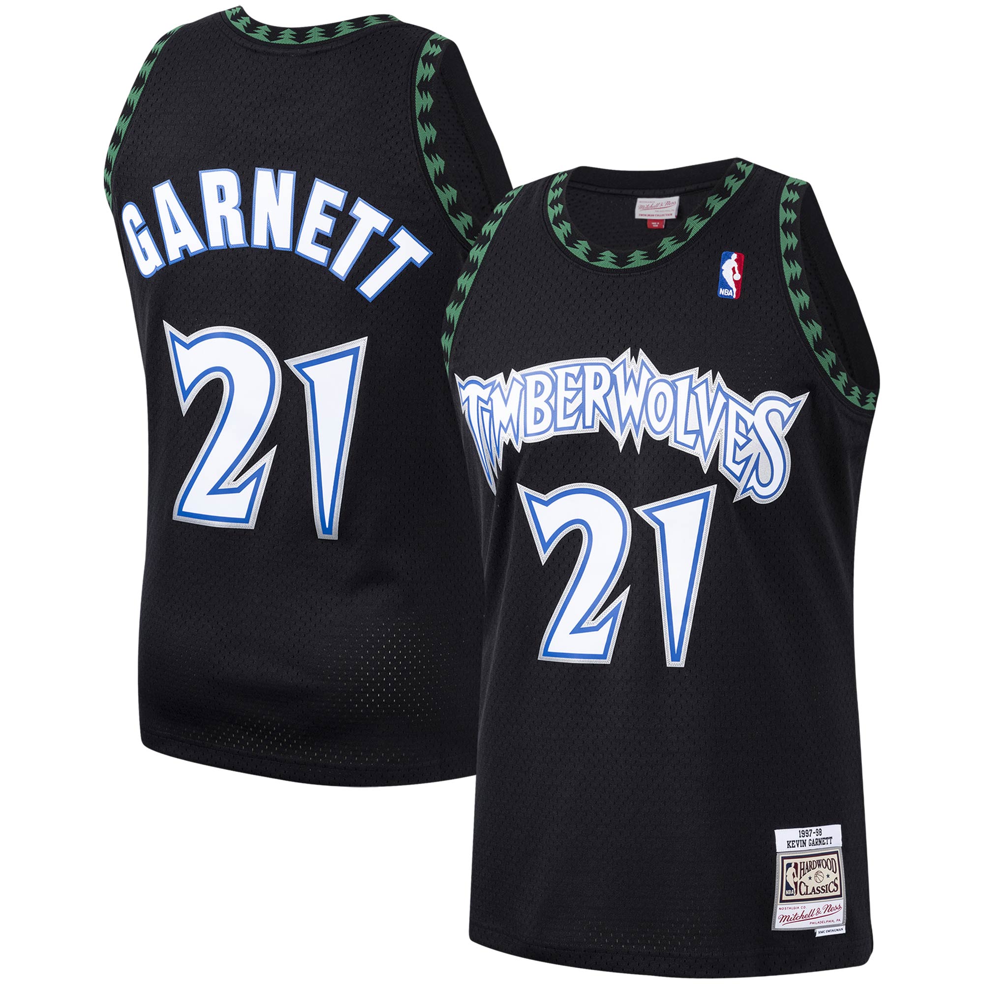 Kevin Garnett Minnesota Timberwolves Hardwood Classics Swingman Jersey