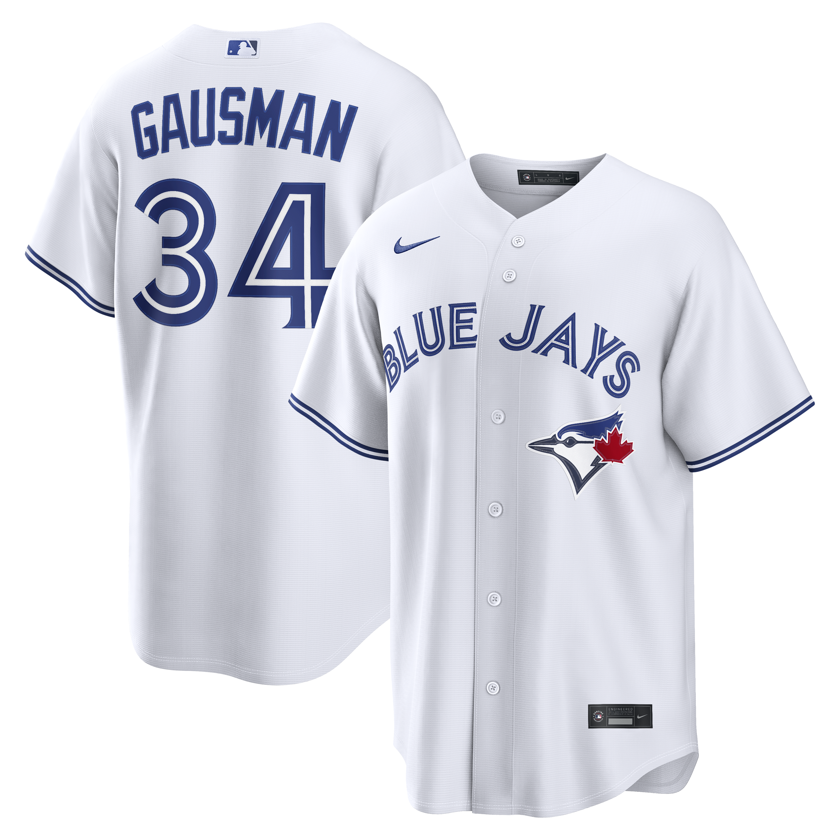 Kevin Gausman Toronto Blue Jays Home Jersey - White
