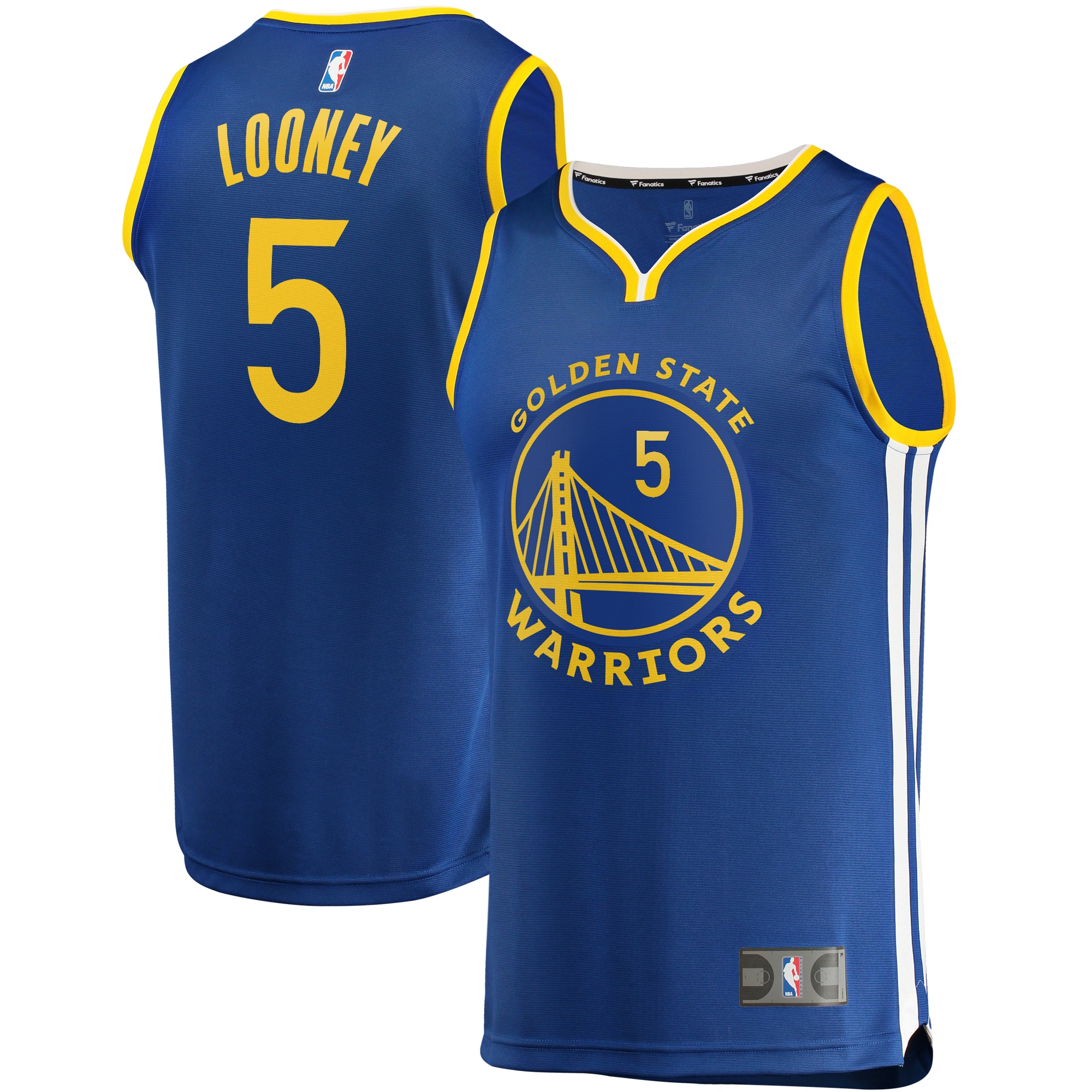 Kevon Looney Golden State Warriors Fanatics Fast Break Player Team Jersey - Icon Edition - Royal