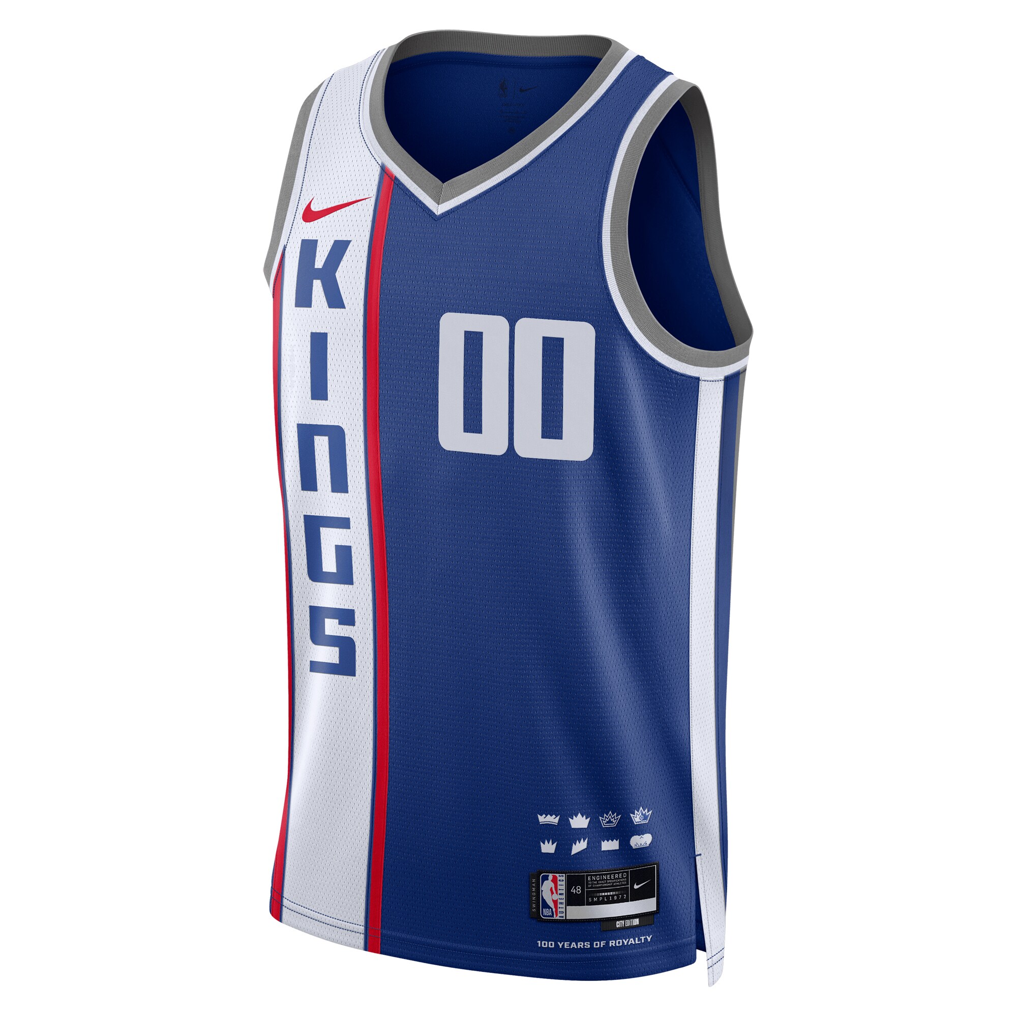 Alternative view of Kings Blue Custom Jersey - Nike - City Edition - Personalize Now!