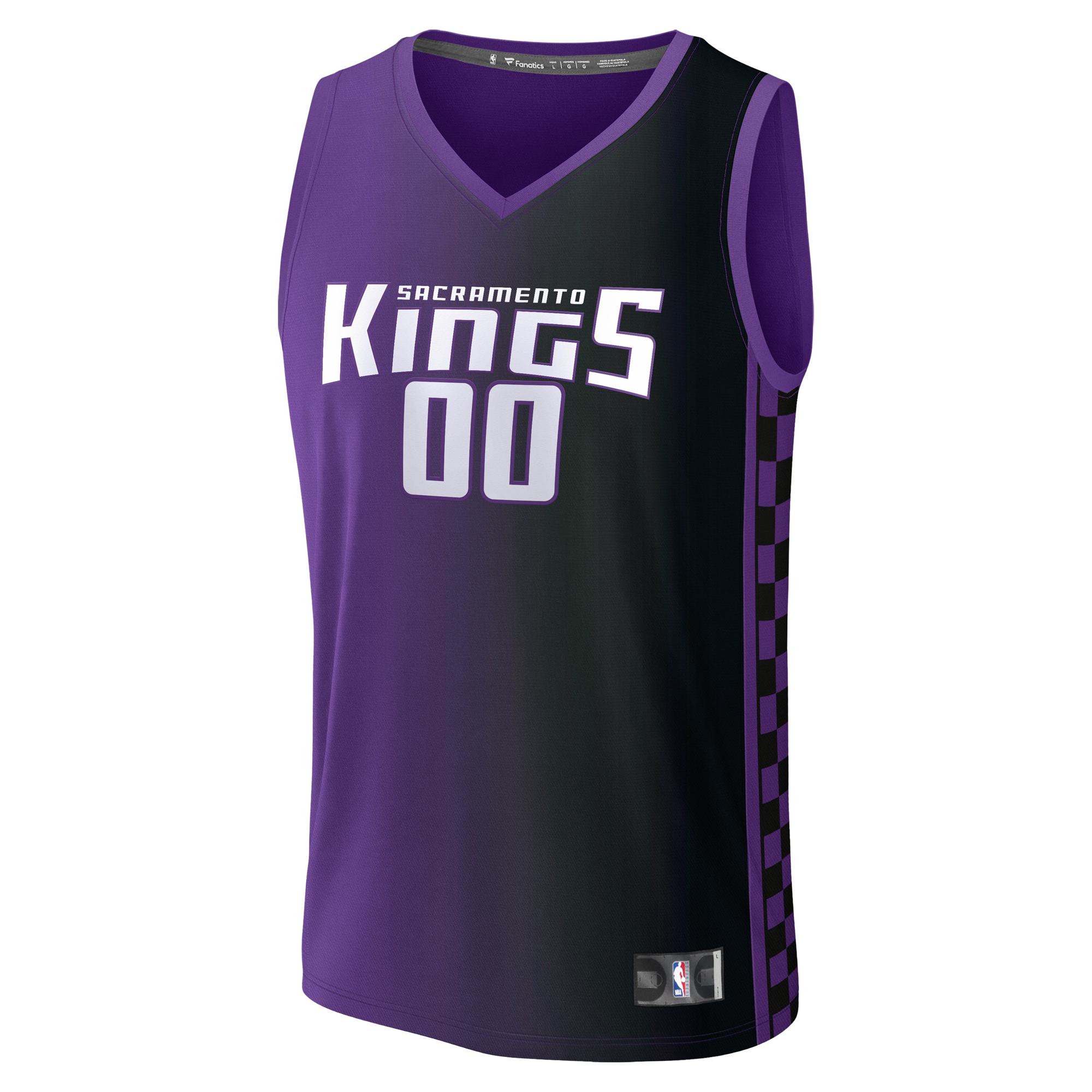 Alternative view of Kings Purple Custom Jersey - Fanatics - Personalize Yours!