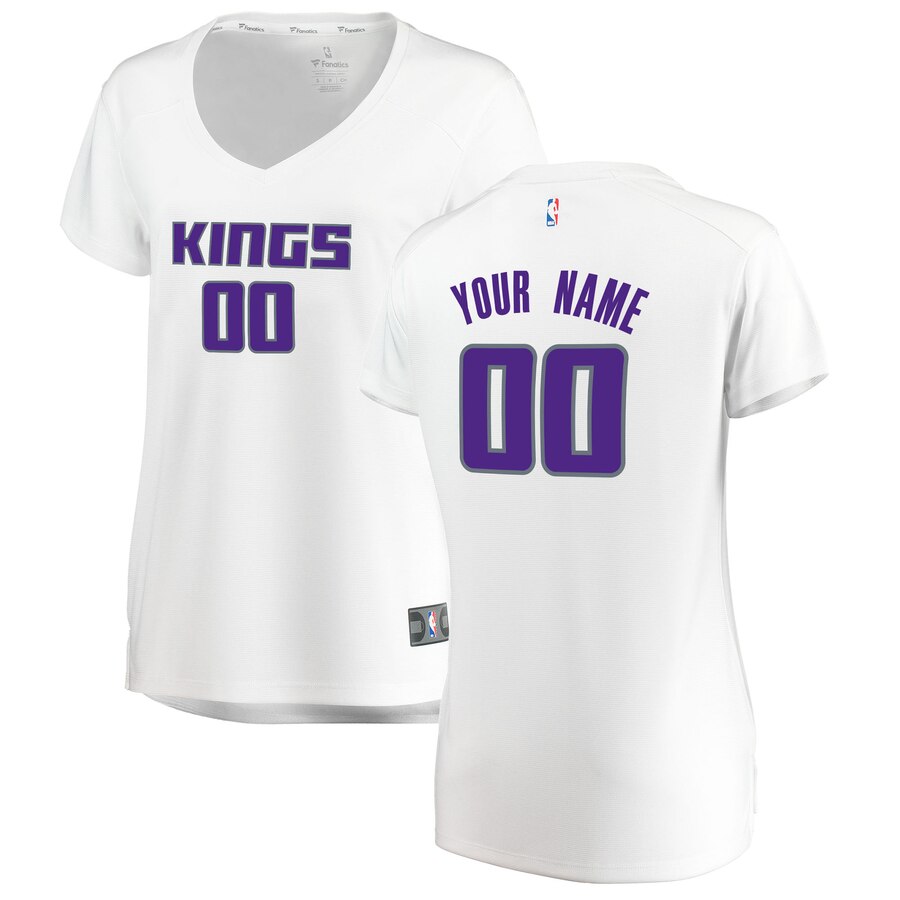 Kings Women’s Custom Jersey - Fanatics Kings Women’s White Jersey