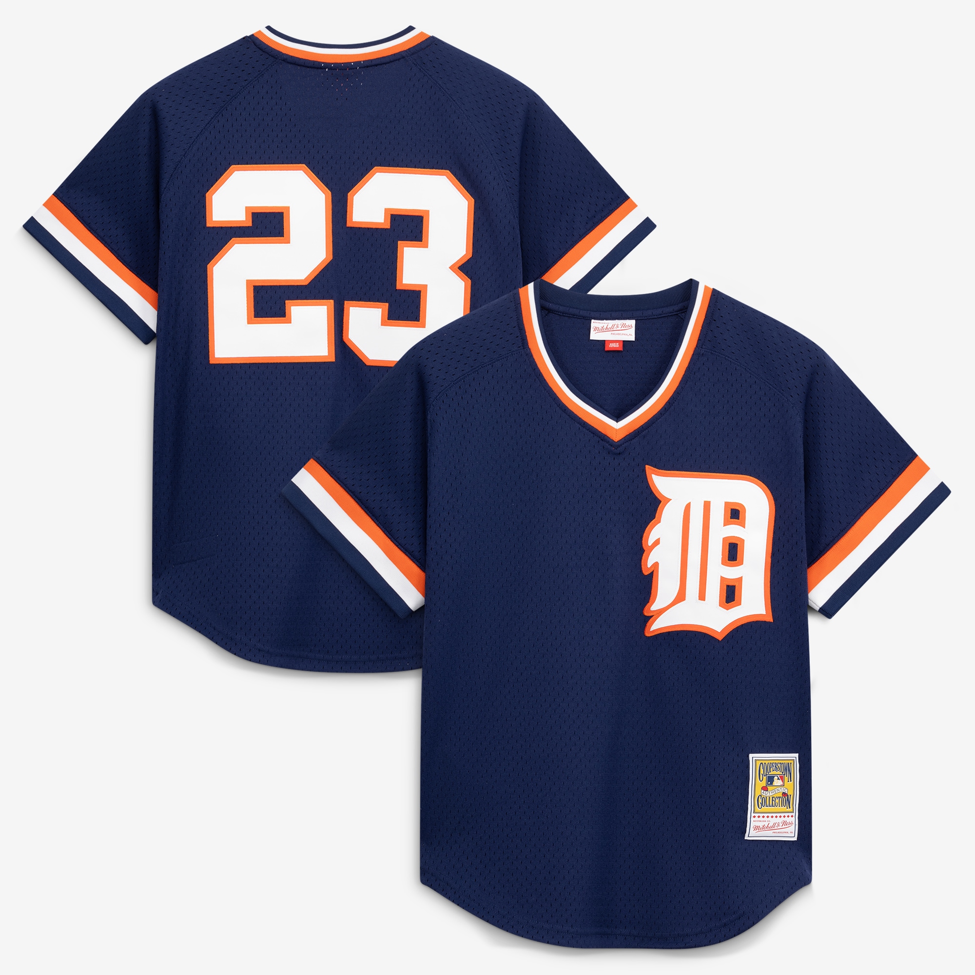 Kirk Gibson Detroit Tigers Batting Practice Jersey - Navy