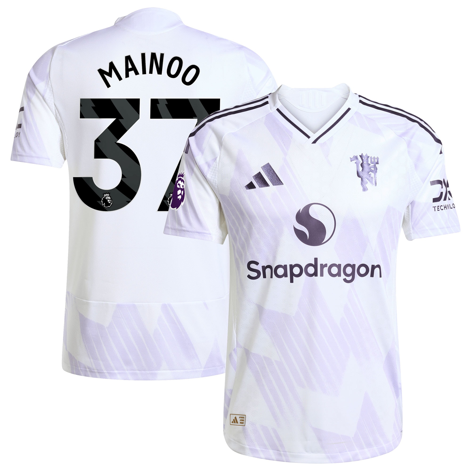 Kobbie Mainoo Manchester United 2025/26 Away Player Jersey